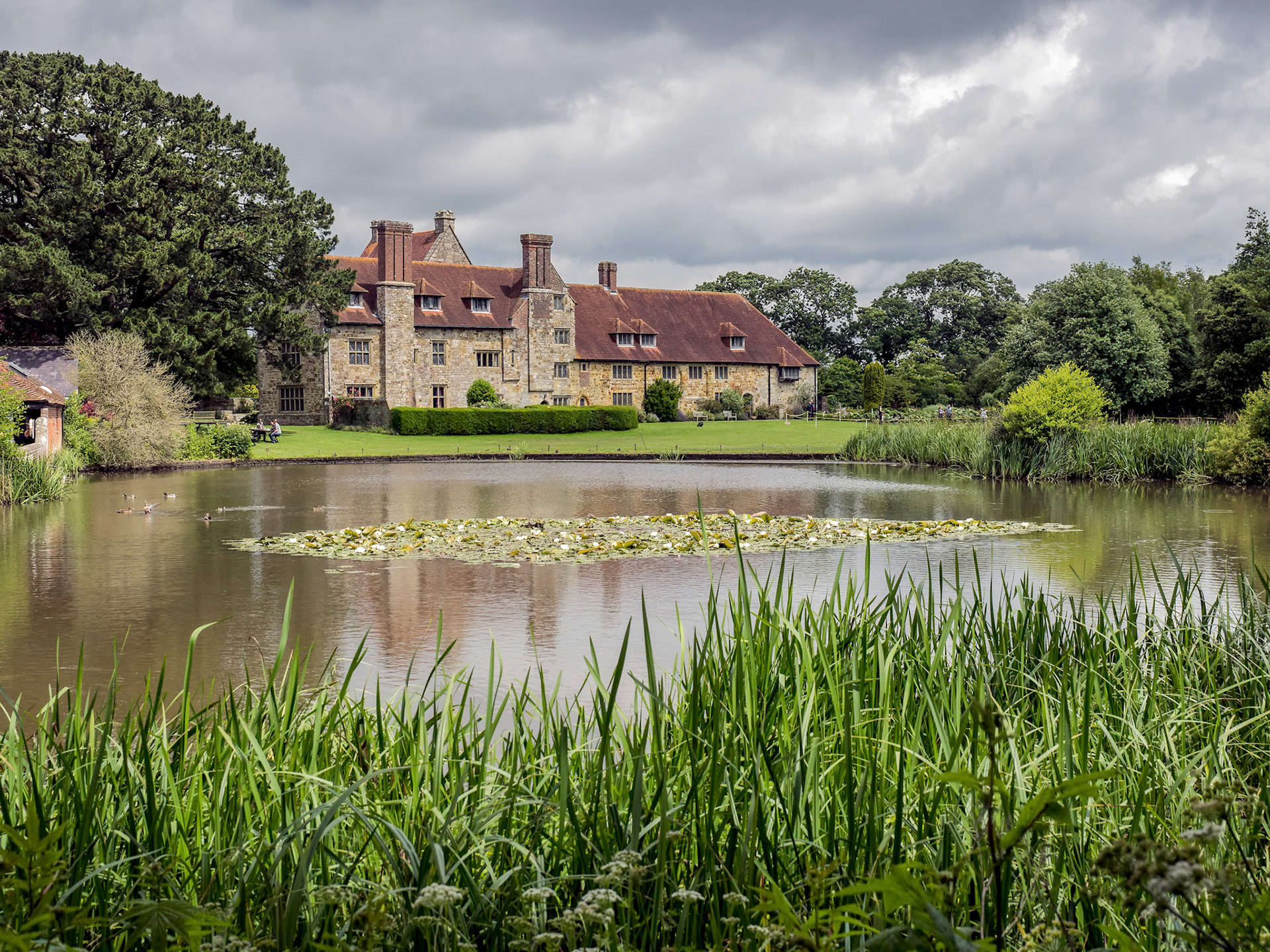 Exterior View of Michelham Priory