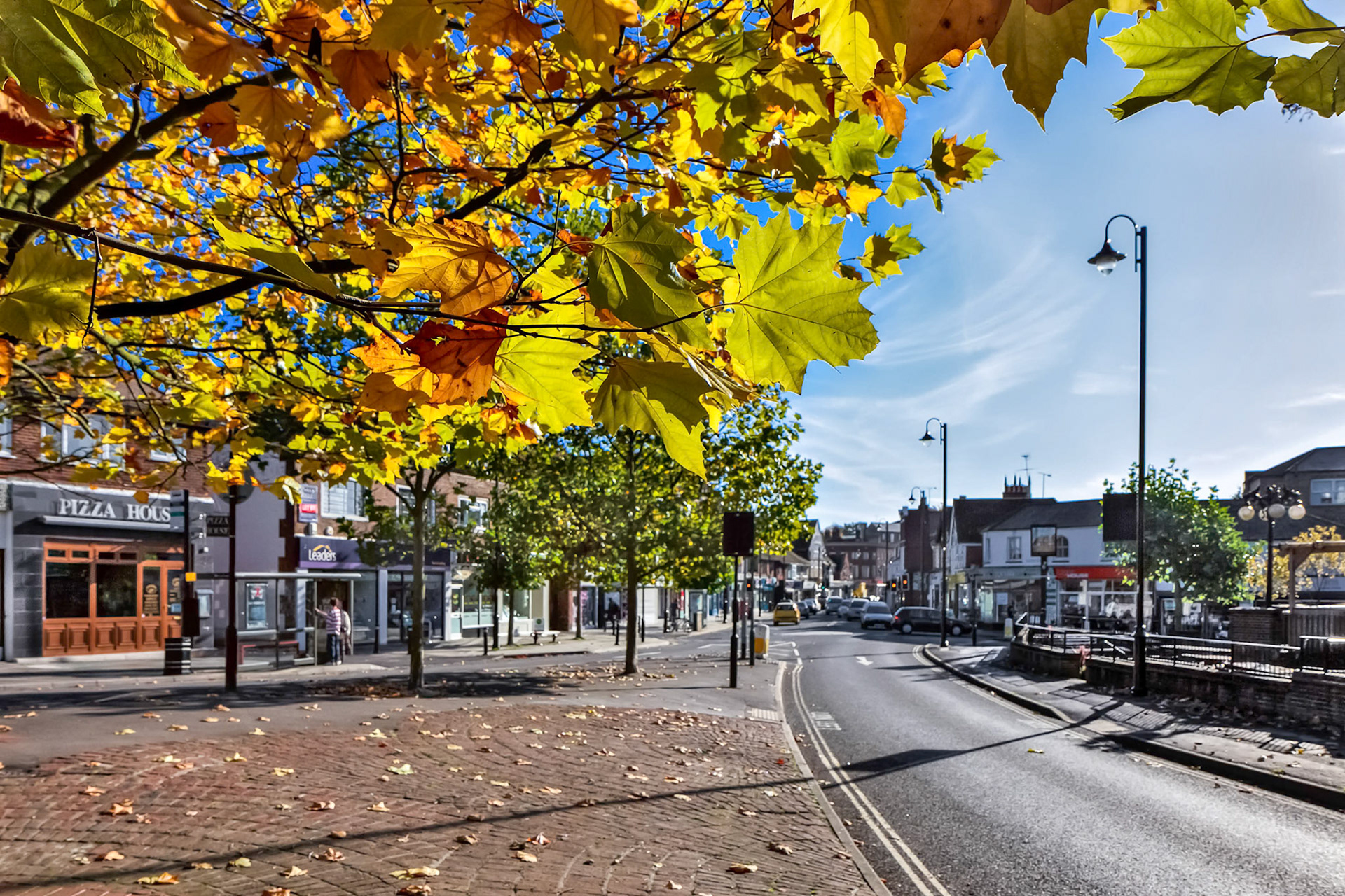 Approaching East Grinstead