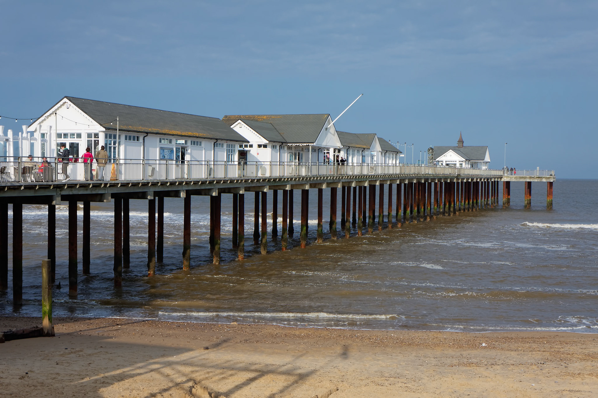 Sun Setting on Southwold Pier