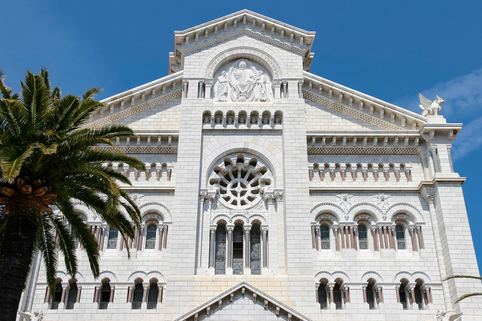 Cathedral of St Nicholas in Monte Carlo Monaco