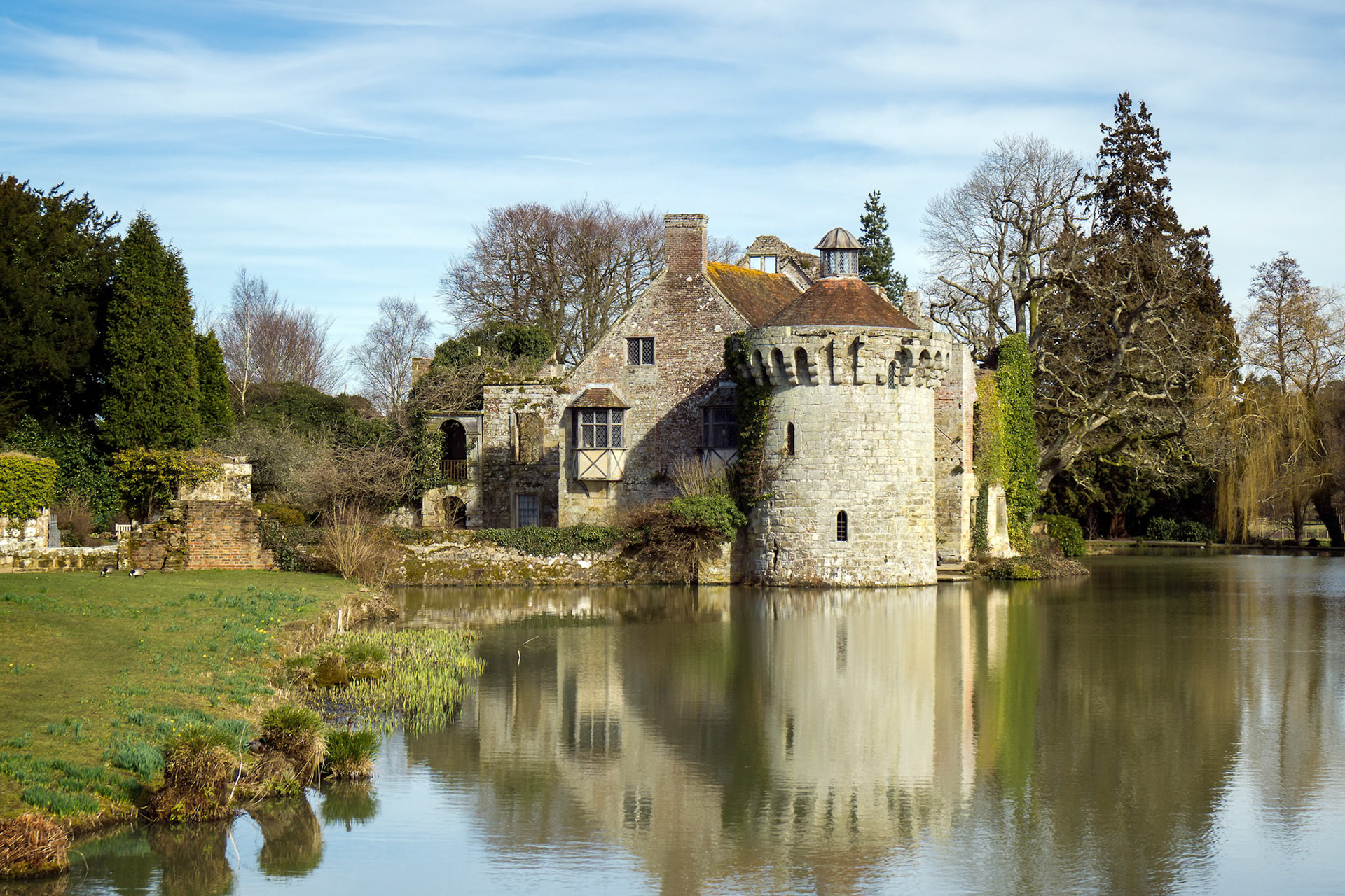 View of a Building on the Scotney Castle Estate