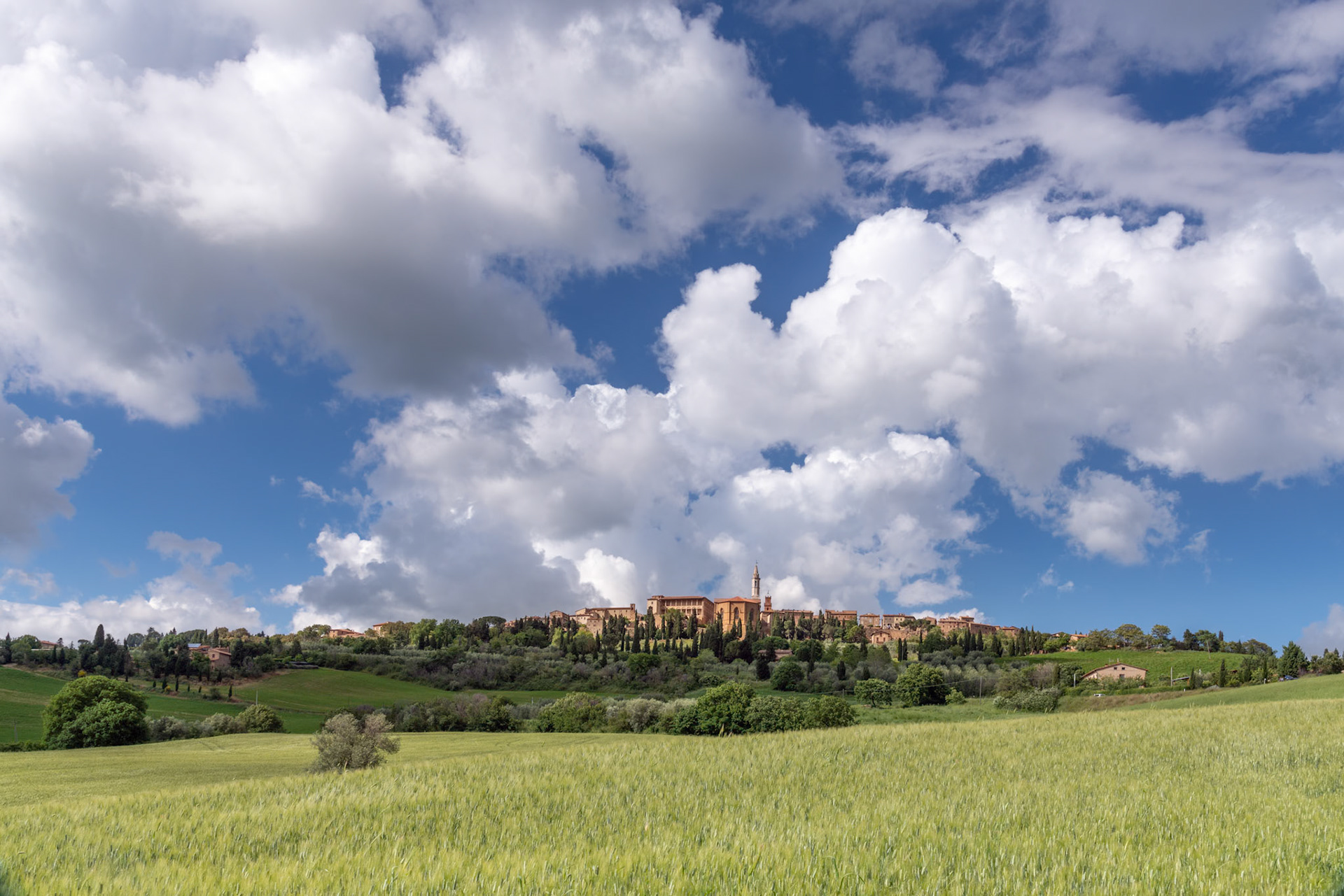 View of Pienza