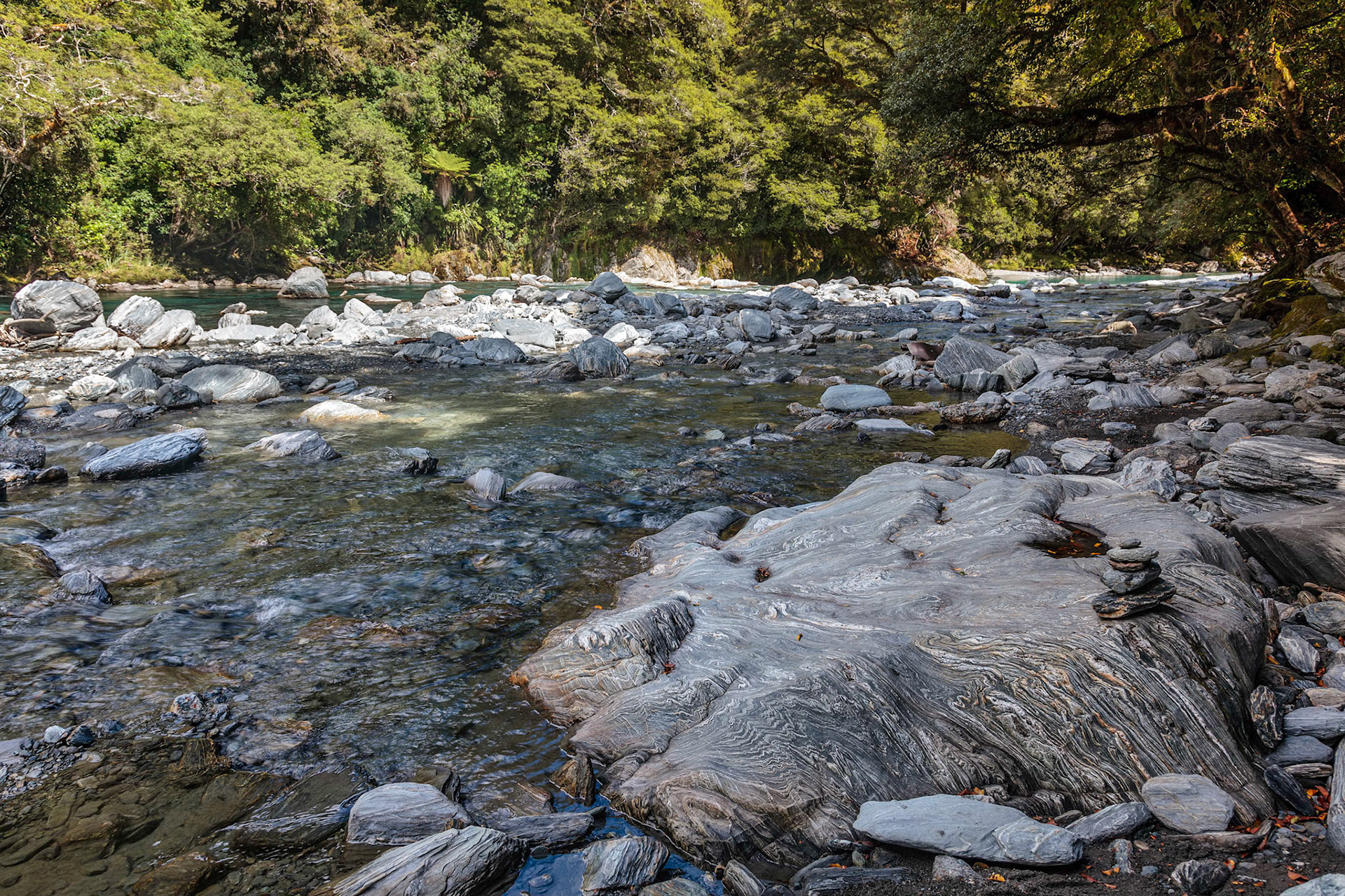 Unusual Rock Formation at Thunder Creek