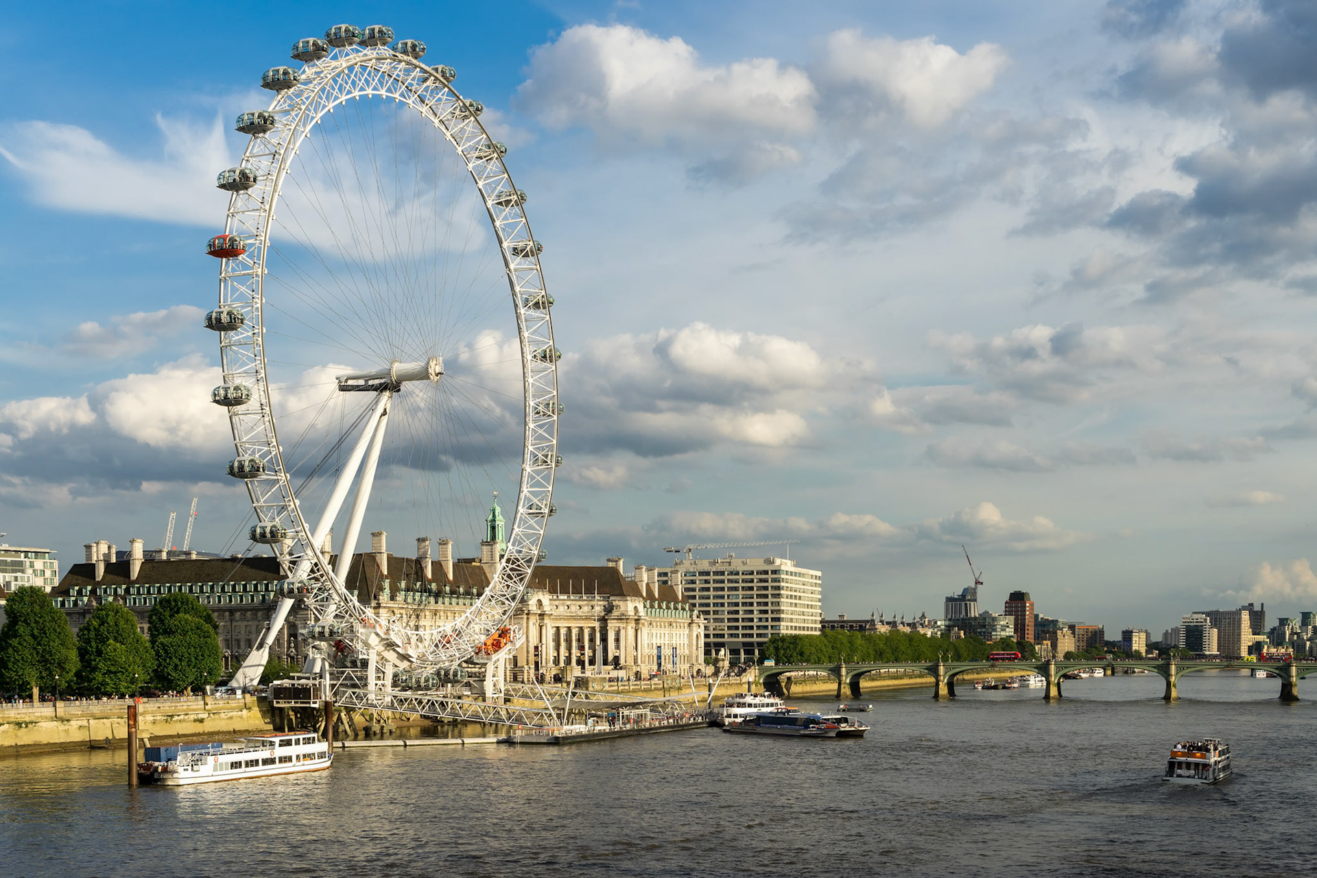 View of the London Eye