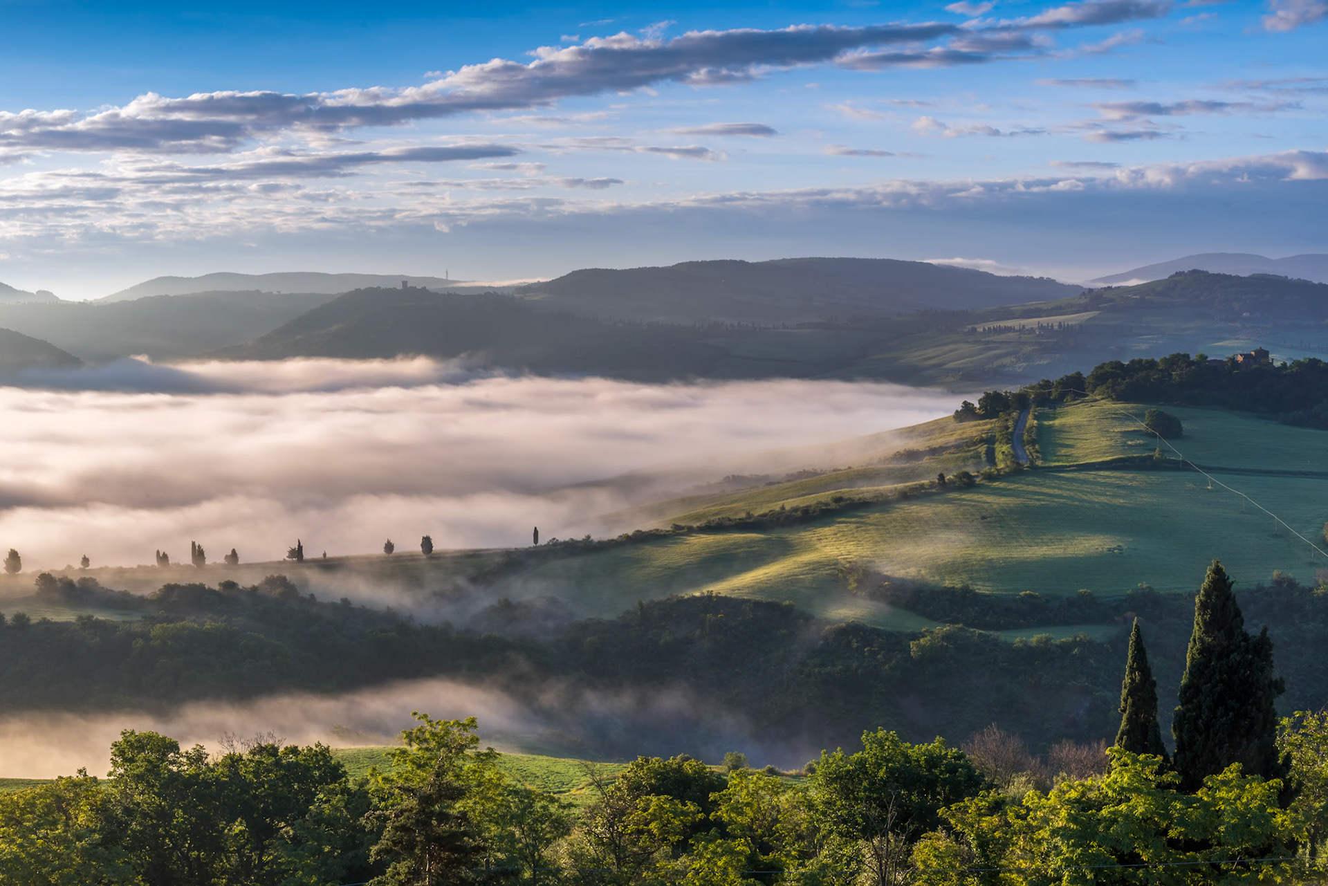 Early Morning in Val d'Orcia