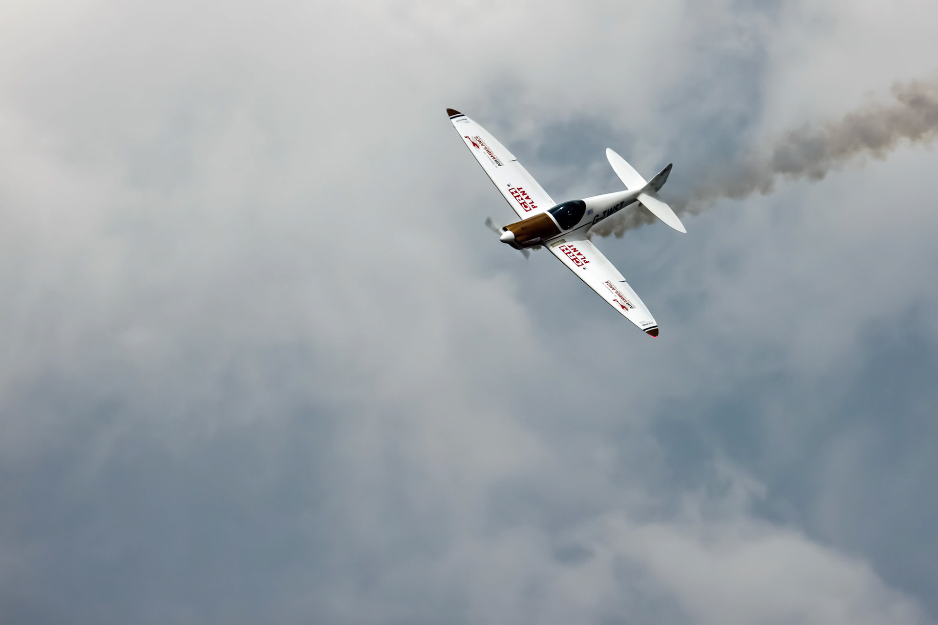 SA180 Twister aerial Display at Biggin Hill Airshow