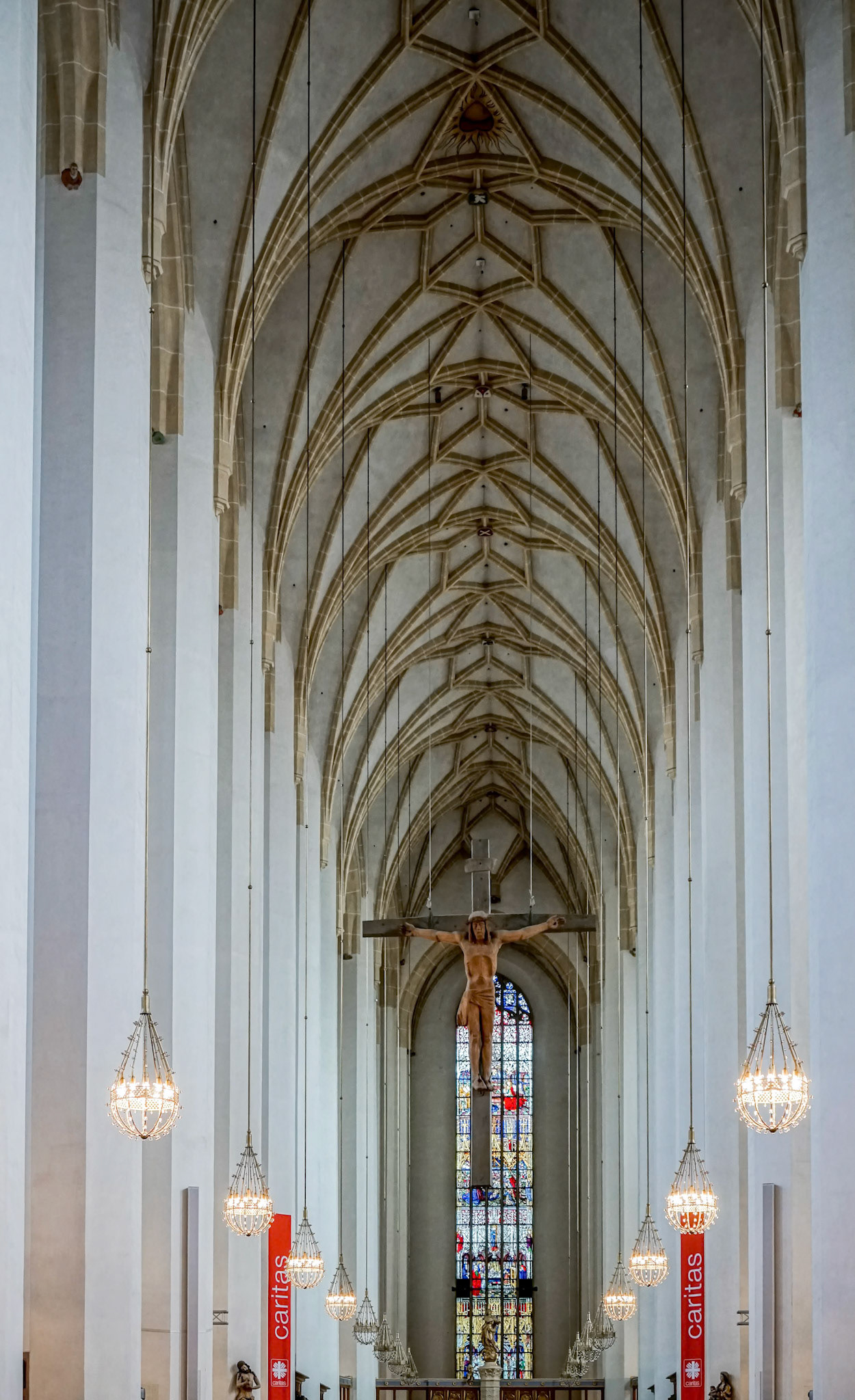 Interior of the Frauenkirche in Munich