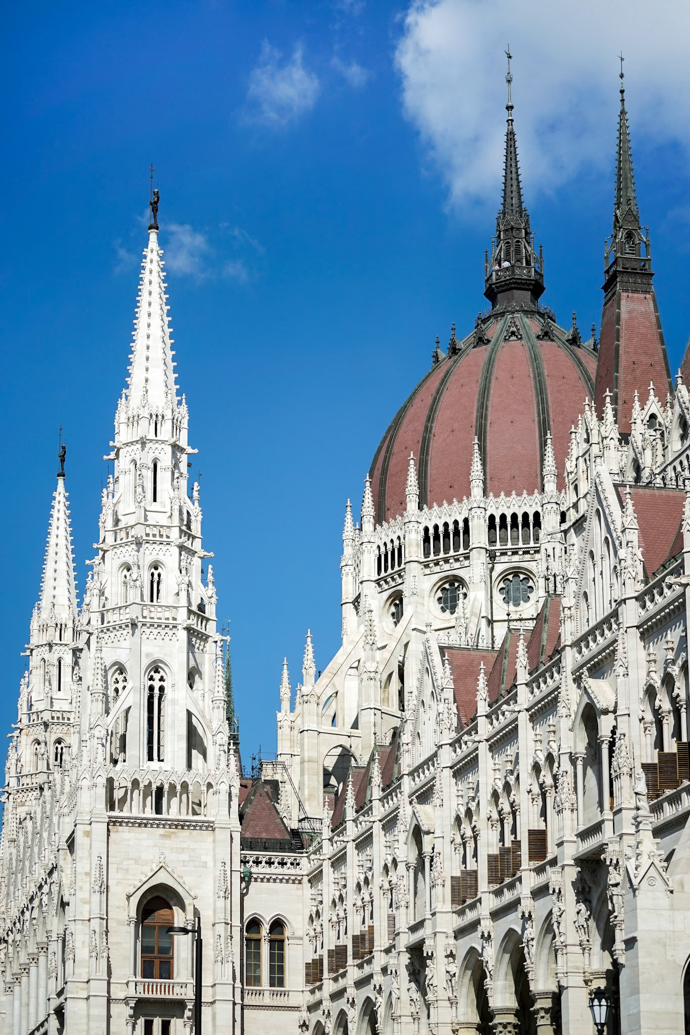 Hungarian Parliament Building in Budapest