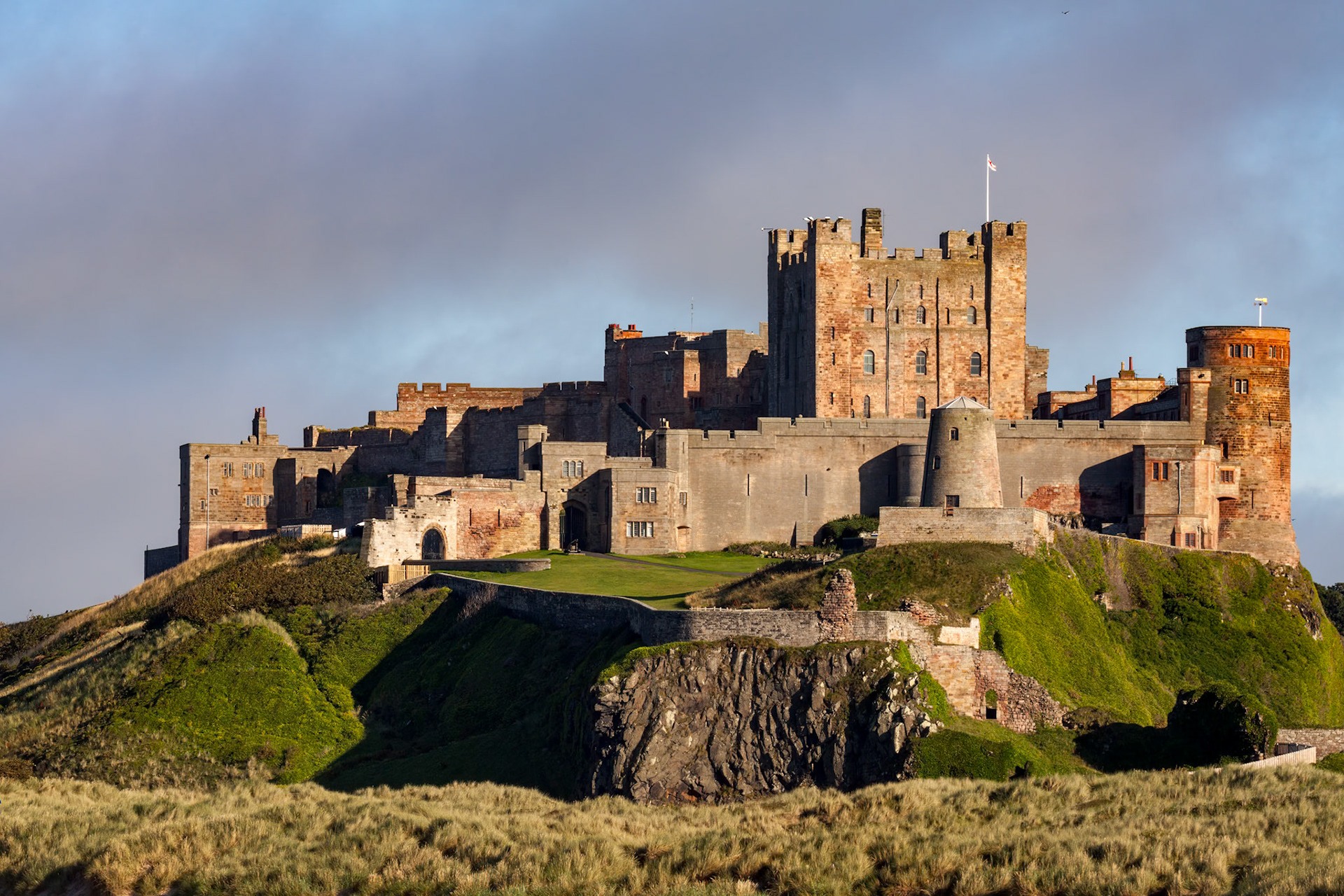 View of Bamburgh Castle