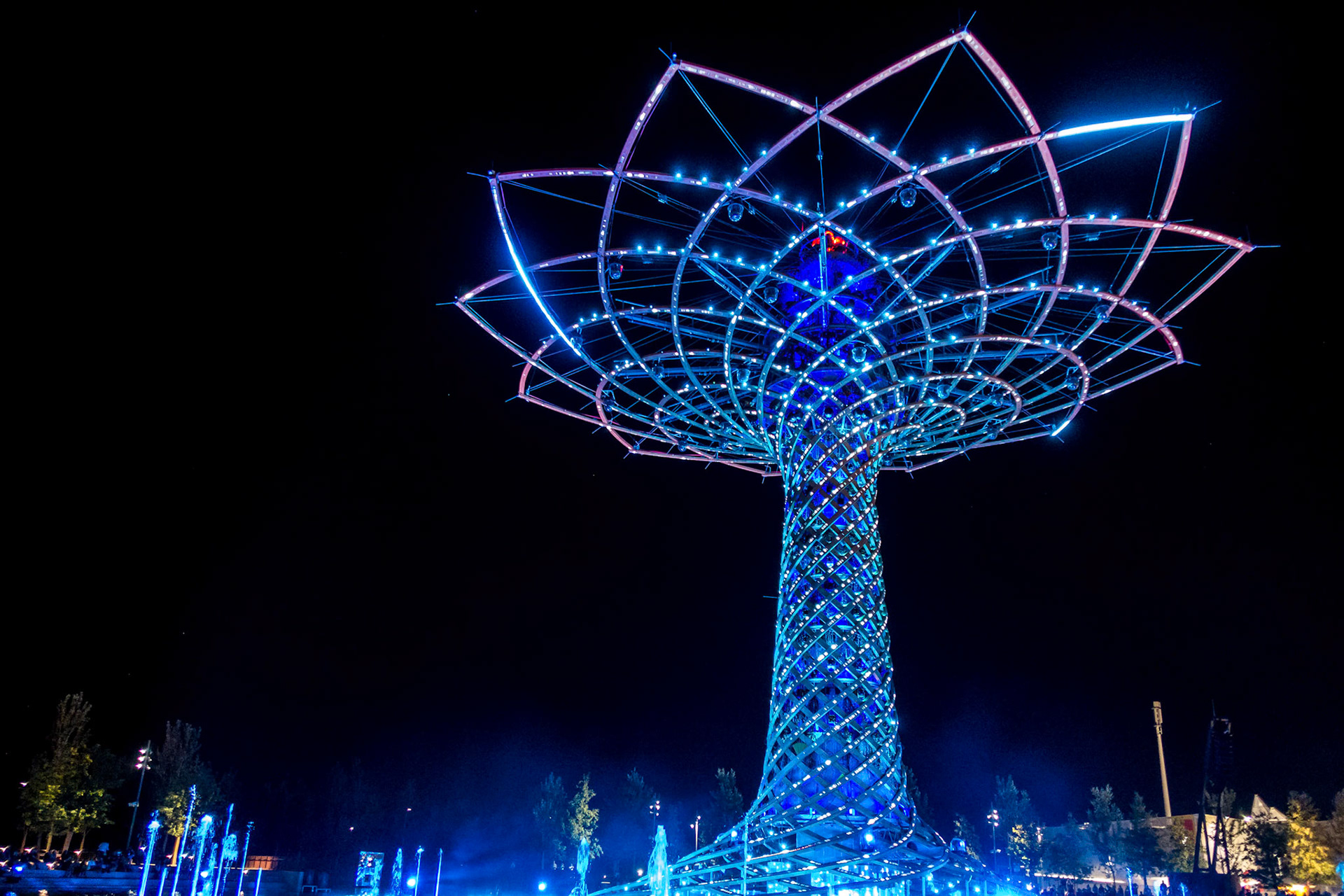 Tree of Life at Expo in Milan Italy