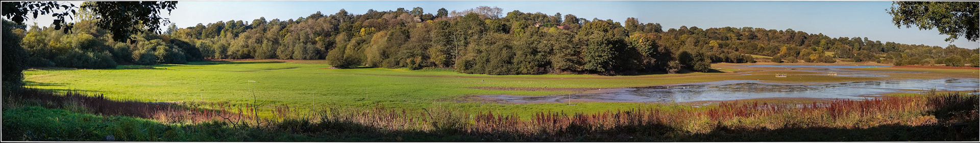 Hardly any water in Weir Wood Reservoir