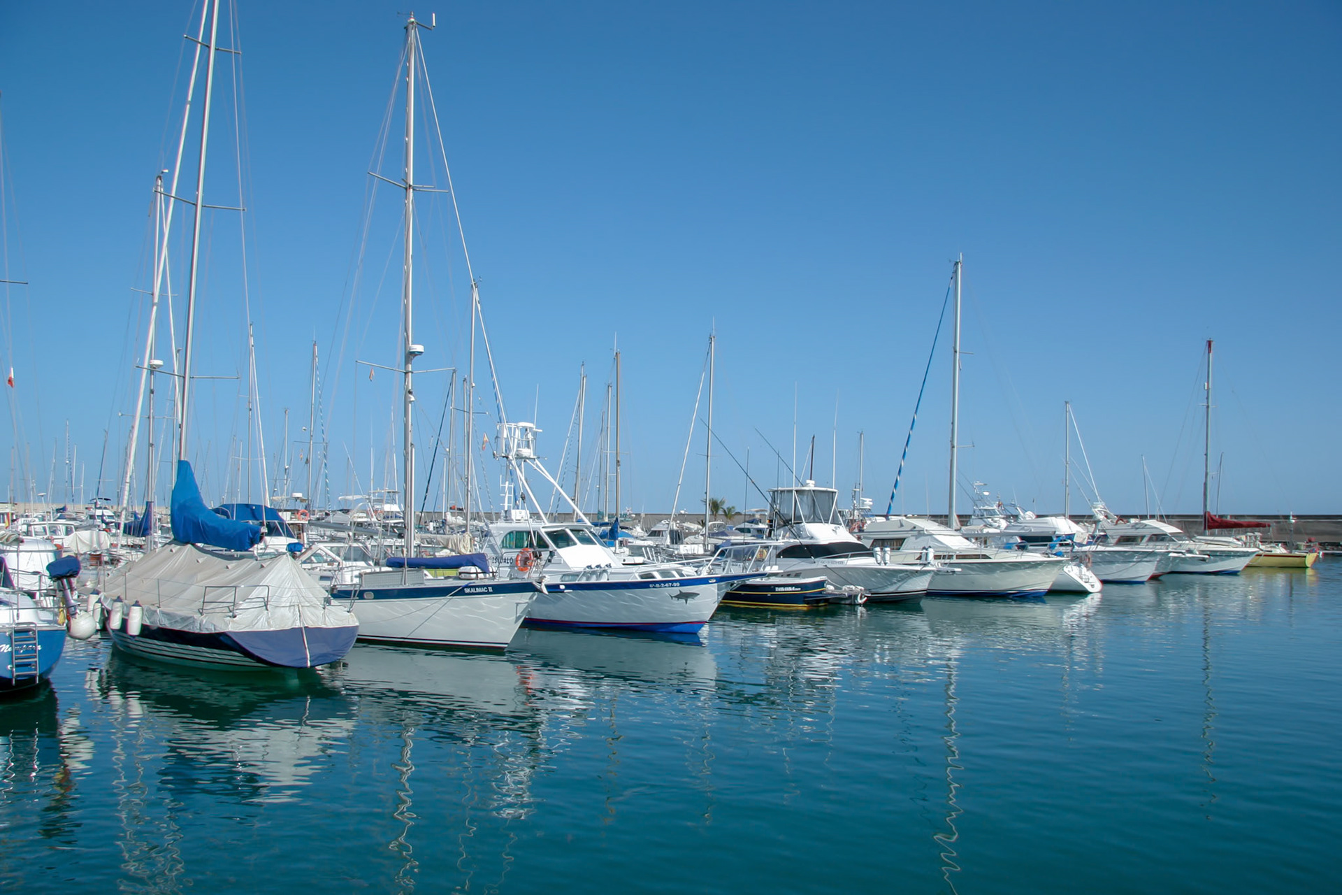 Marina in Lanzarote