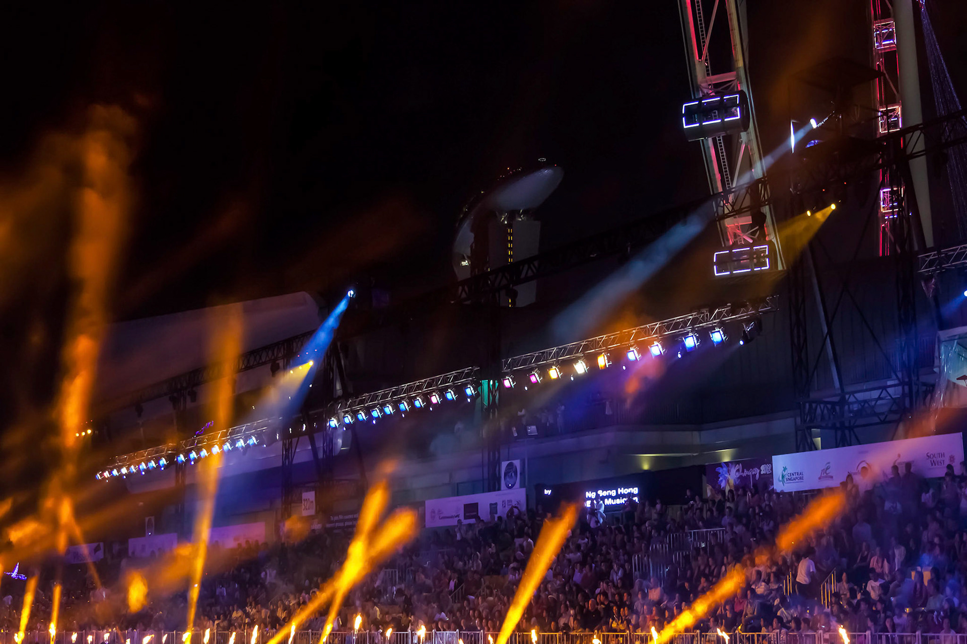 Chingay Festival 2012 in Singapore