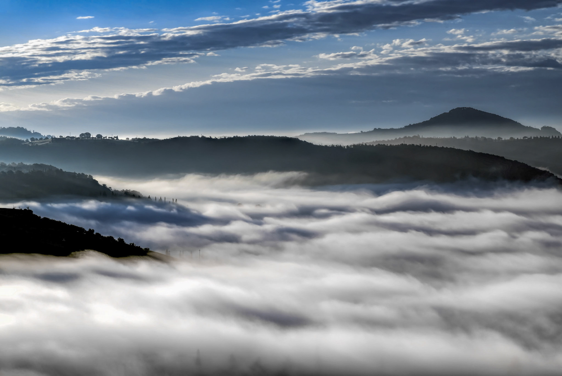 Sunrise over Val d'Orcia