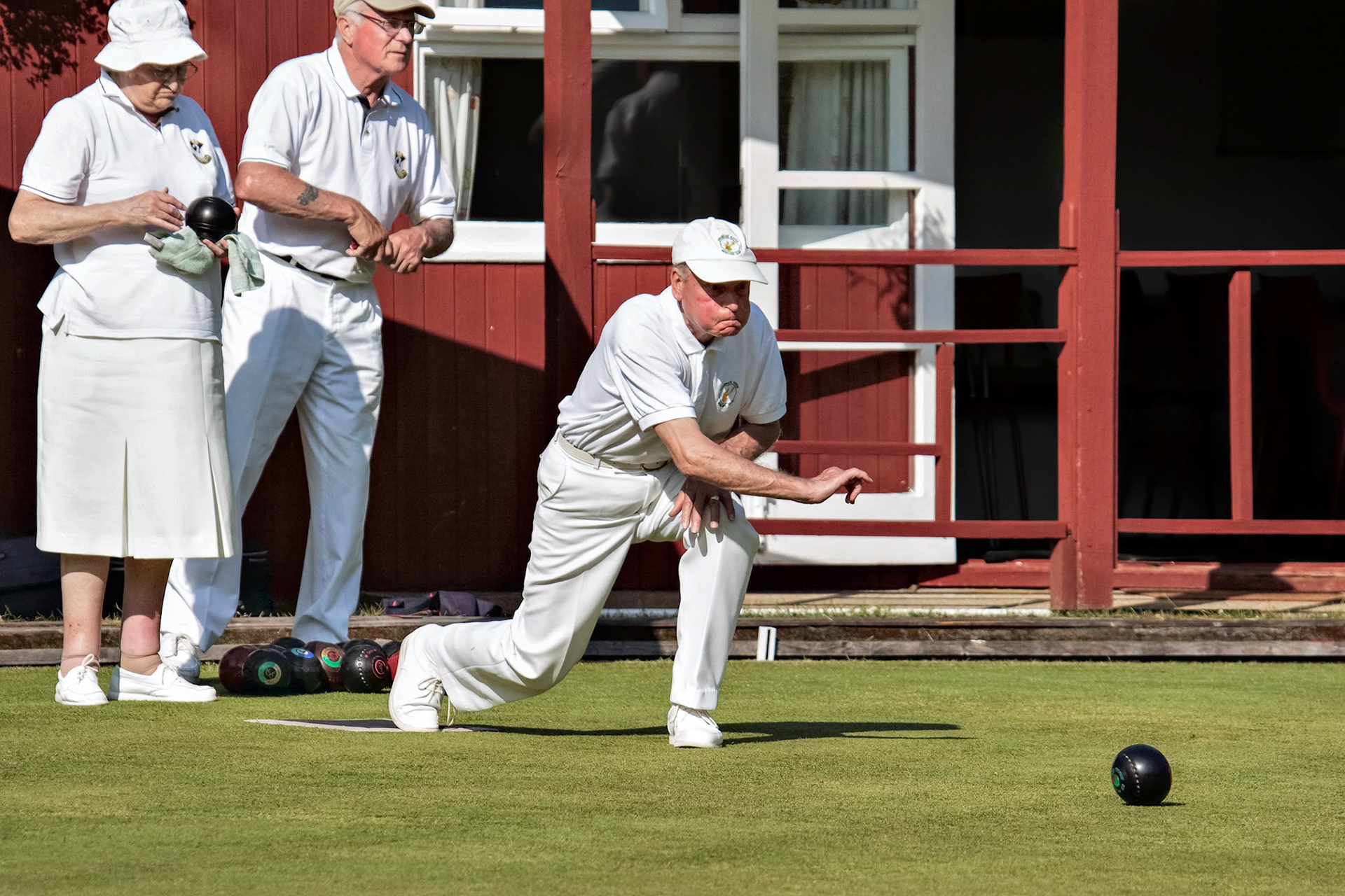 Lawn Bowls Match at Colemans Hatch