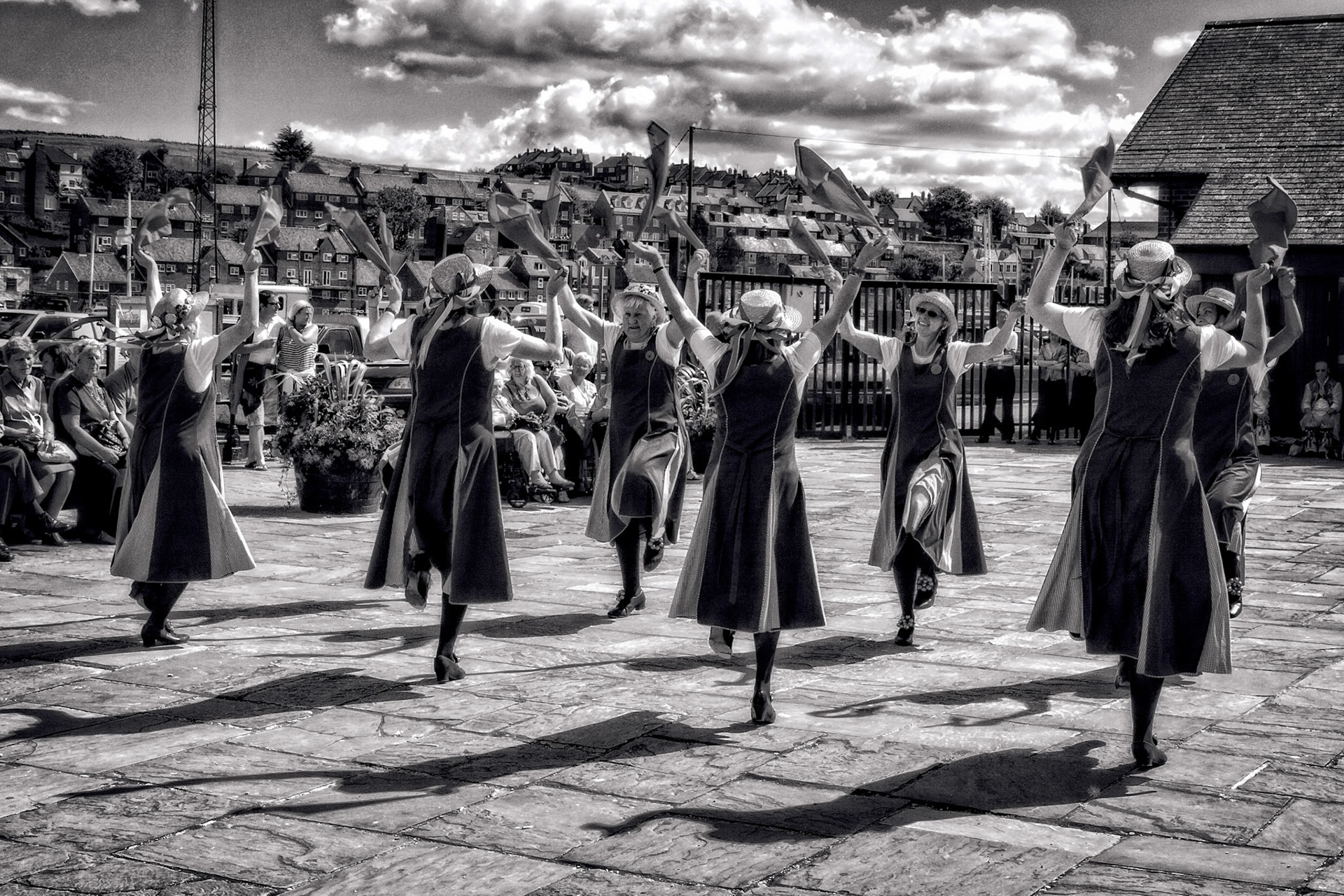 Women Morris Dancers in Whitby