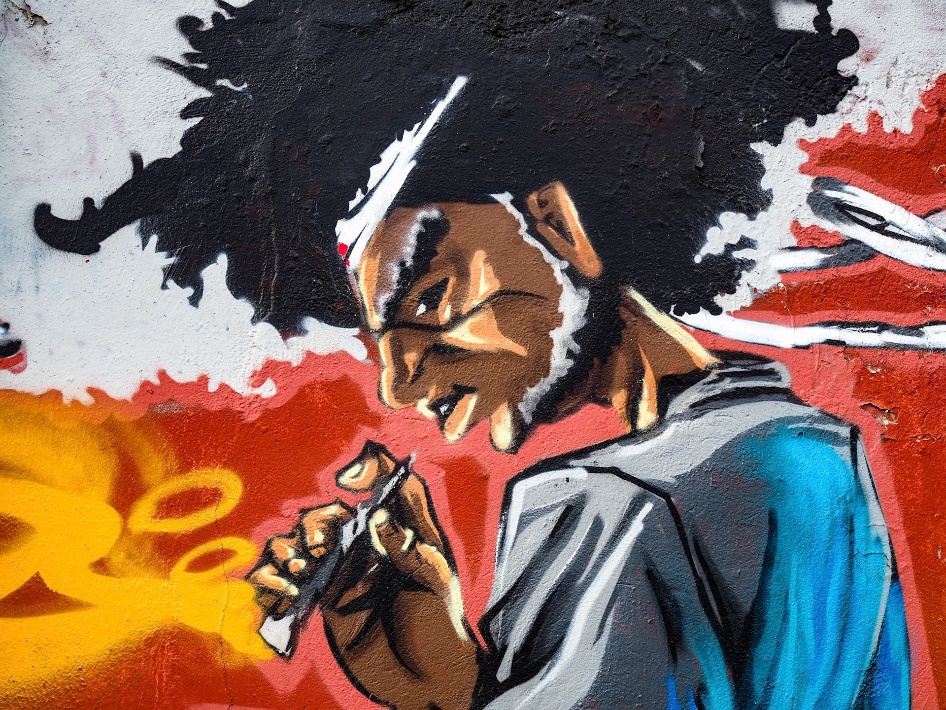 Graffiti on a Wall in Bordeaux