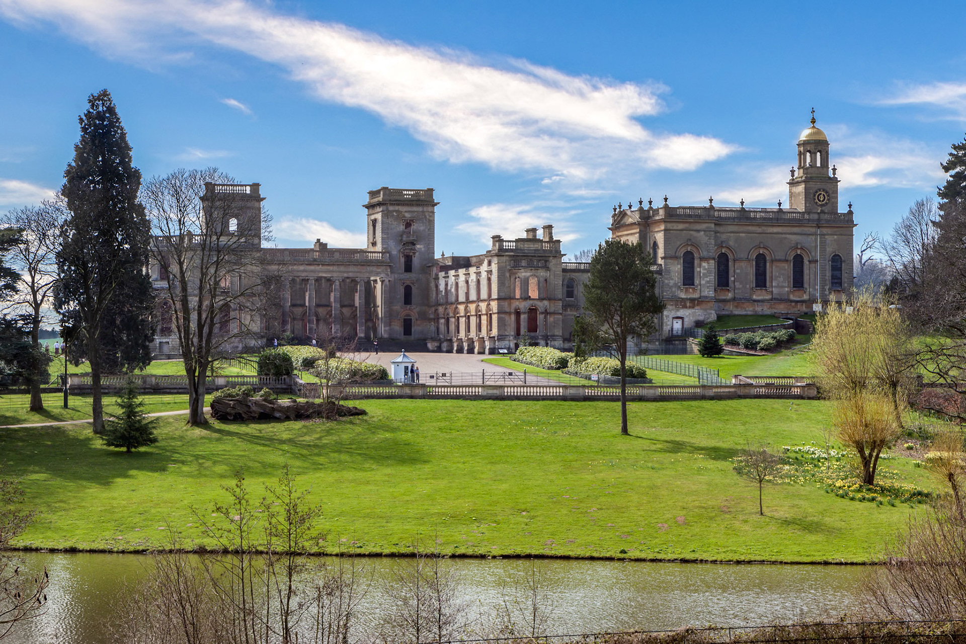 Witley Court Ruins and Formal Gardens