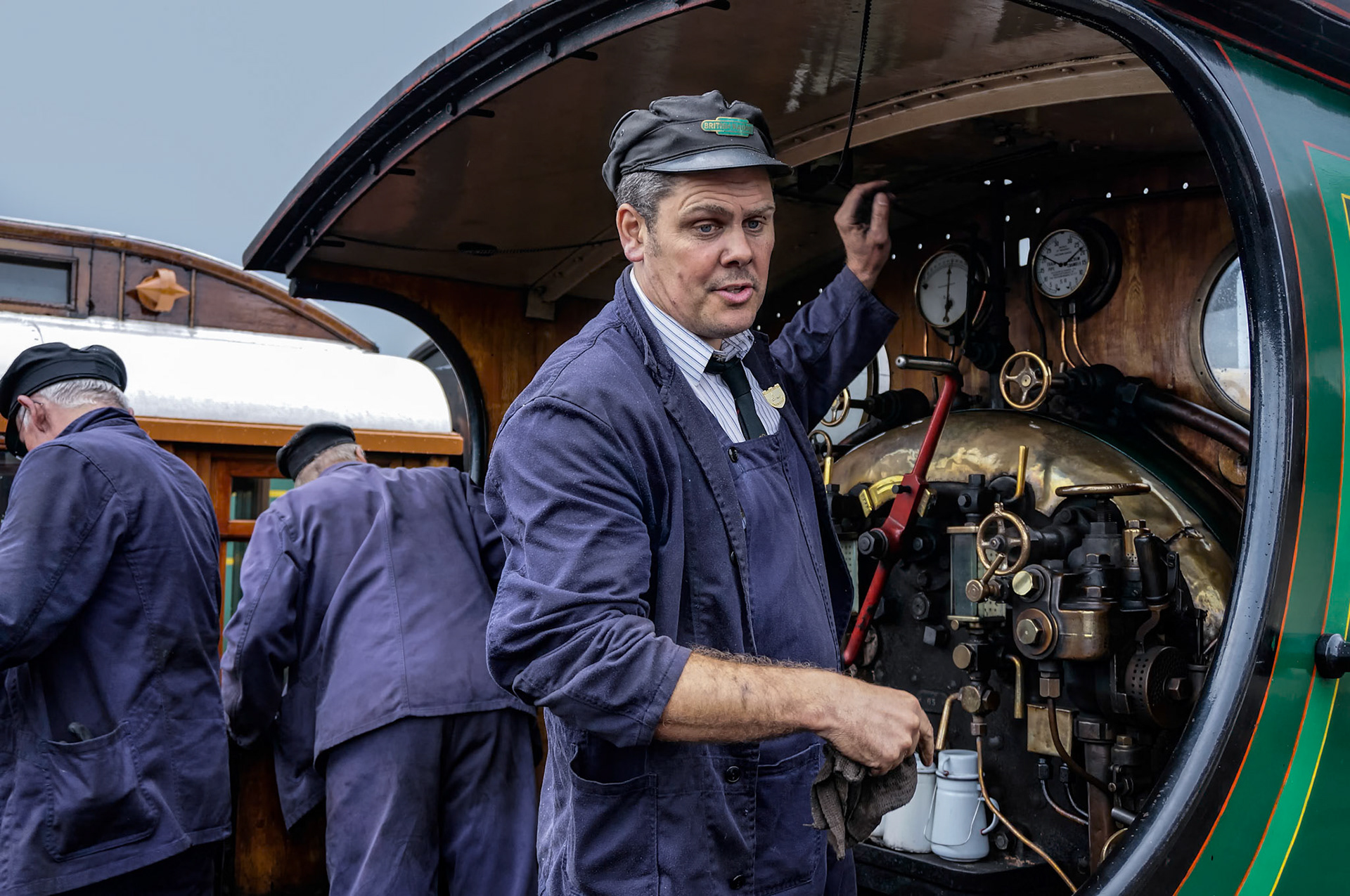 Firemen of the C Class Locomotive