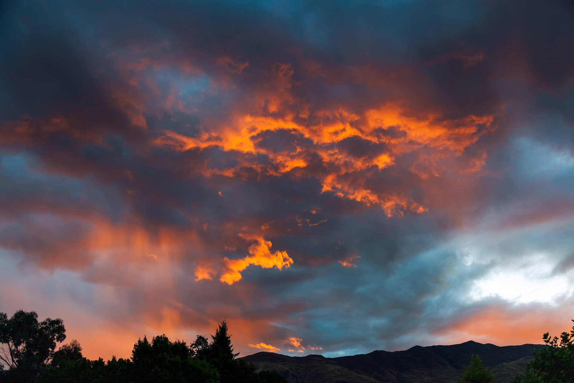 Sunset at Wanaka