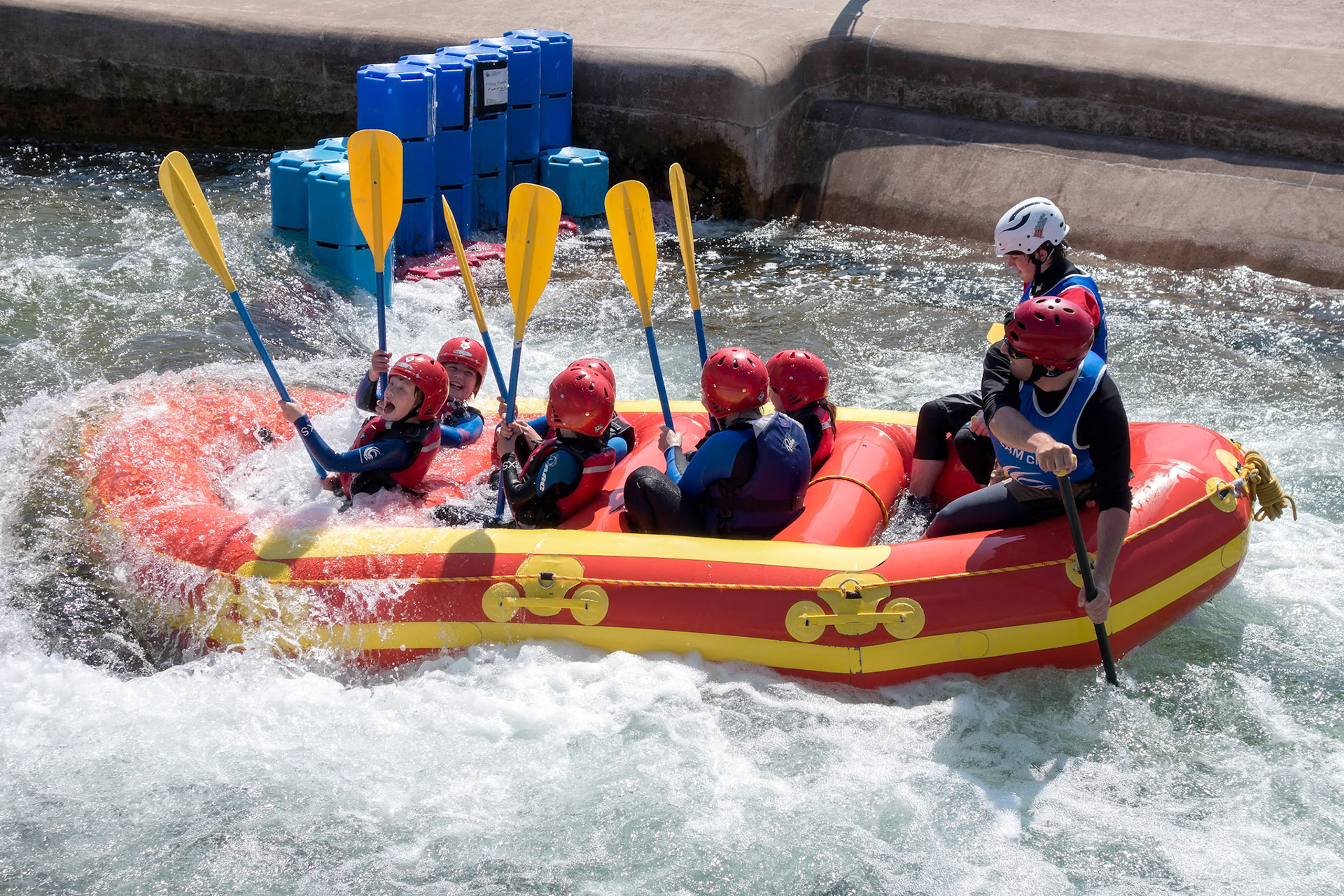 Water Sports at the Cardiff International White Water Centre