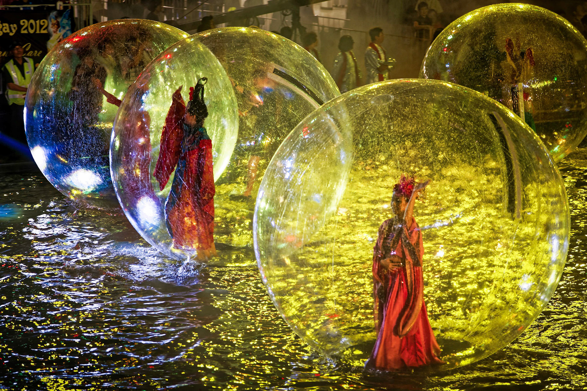 Chingay Festival 2012 in Singapore