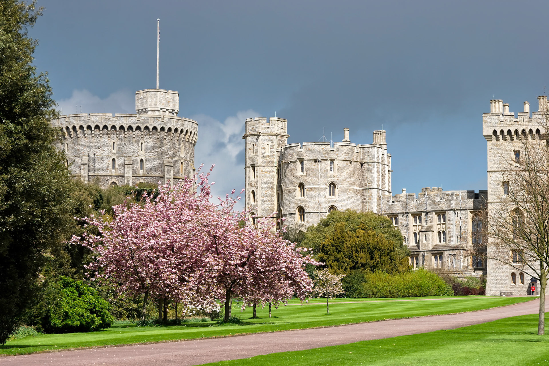 Scenic View of Windsor Castle
