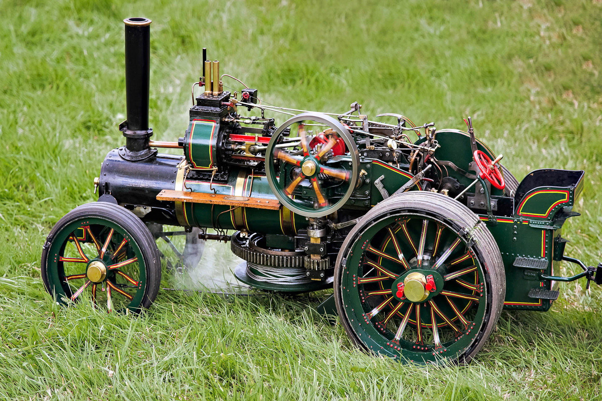 Toy Traction Engine at Rudwick Steam Fair