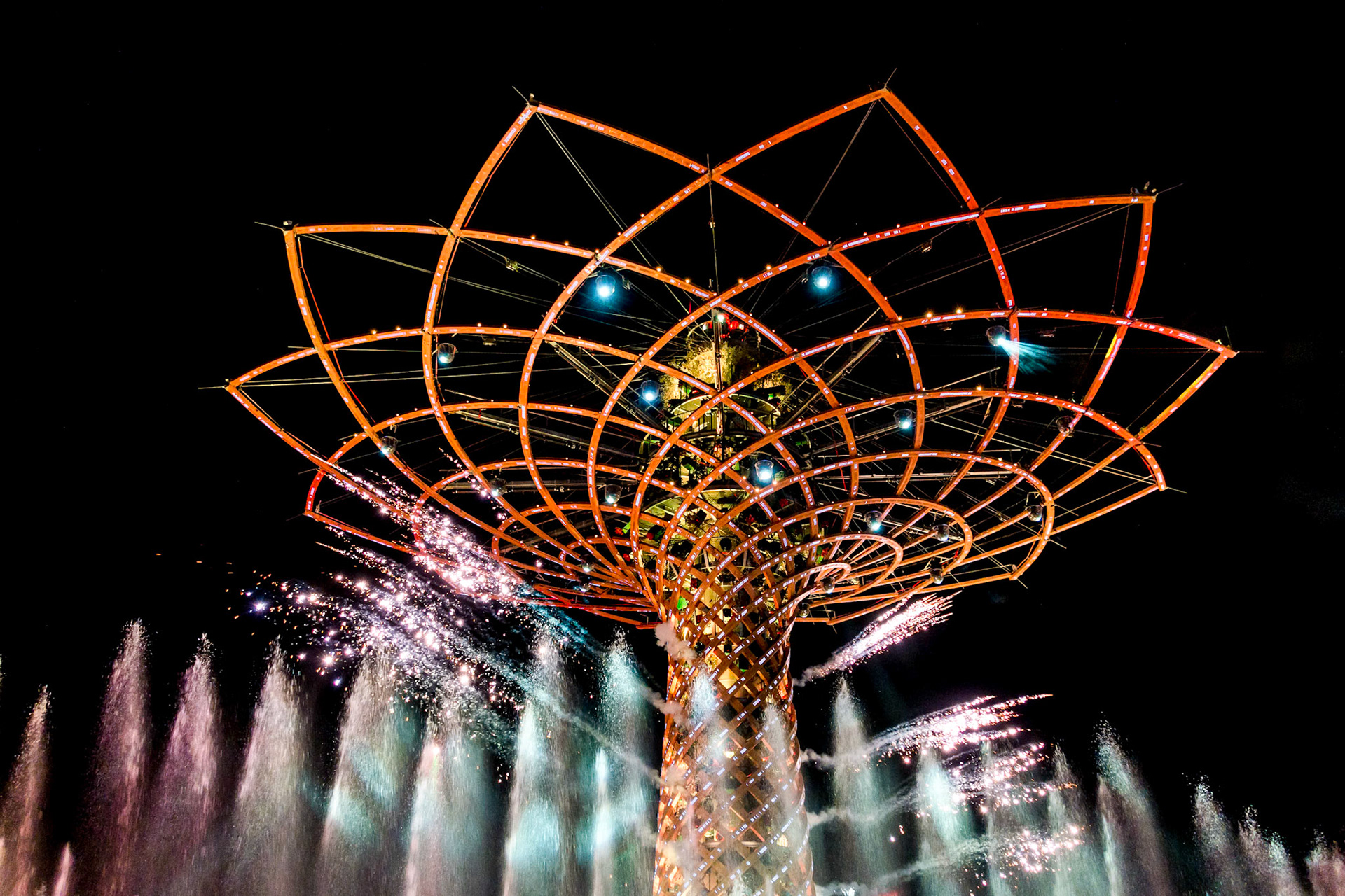 Tree of Life at Expo in Milan Italy