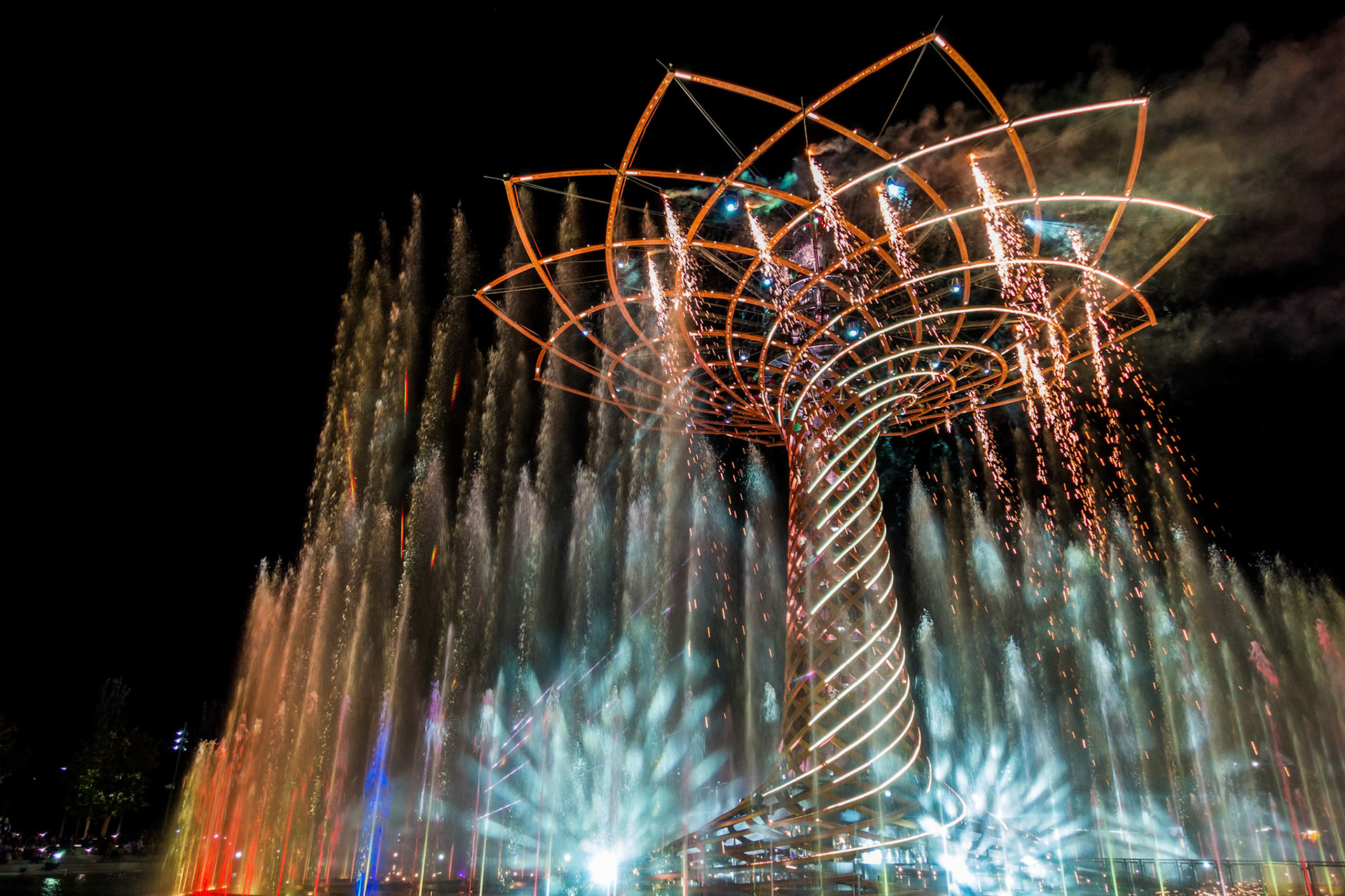 Tree of Life at Expo in Milan Italy