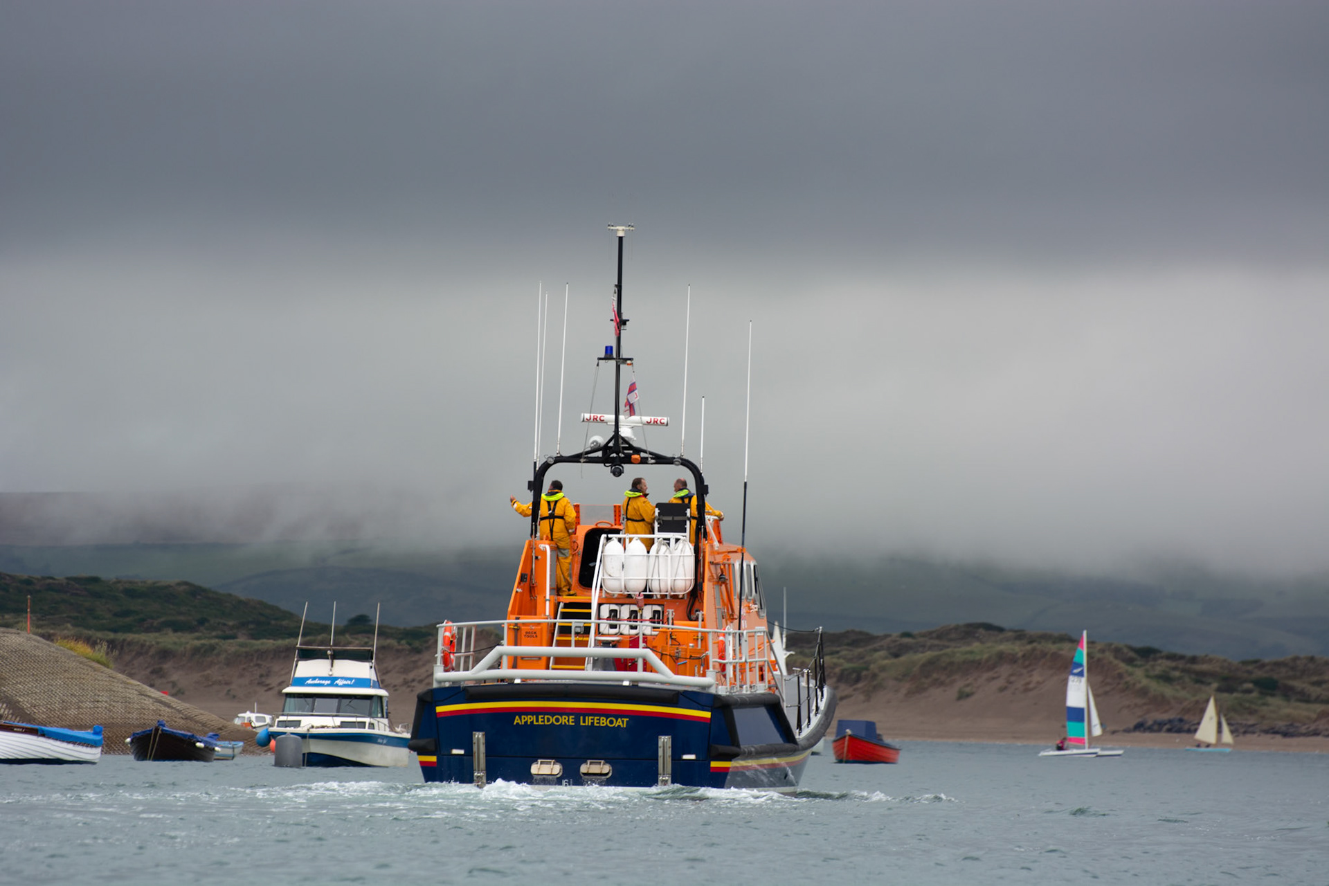 Lifeboat off Appledore