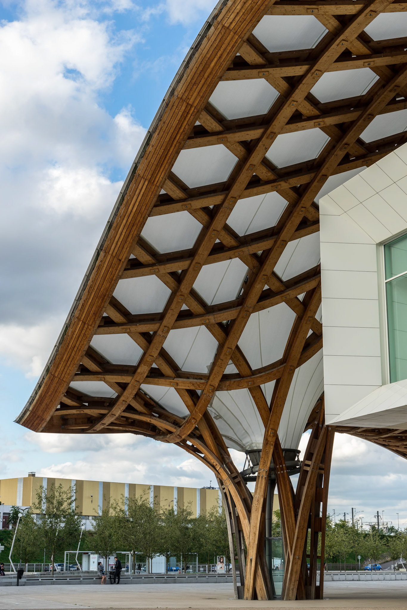 Pompidou Centre in Metz Lorraine Moselle France