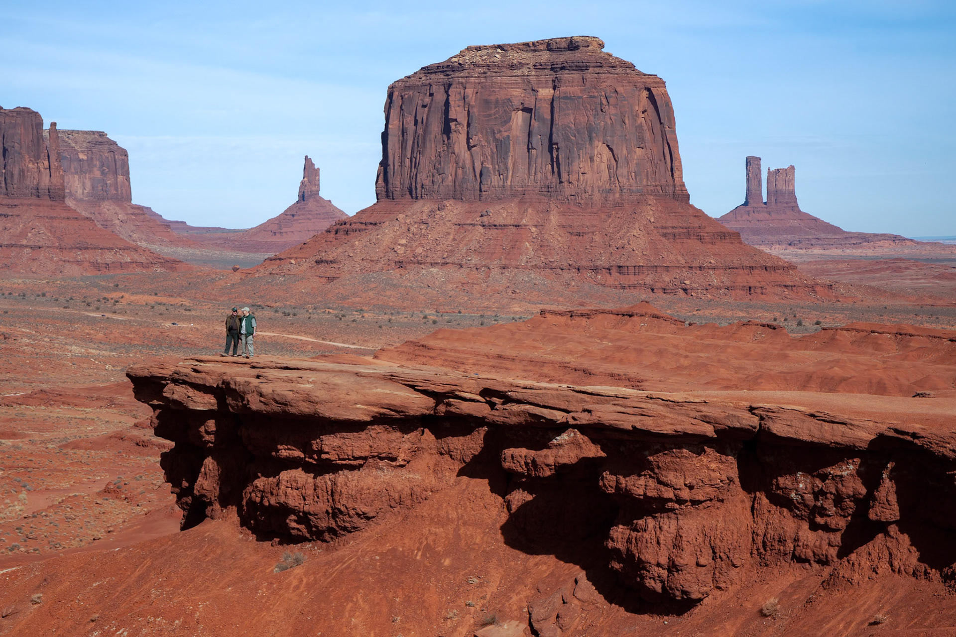 Too busy talking to wonder at nature's majesty