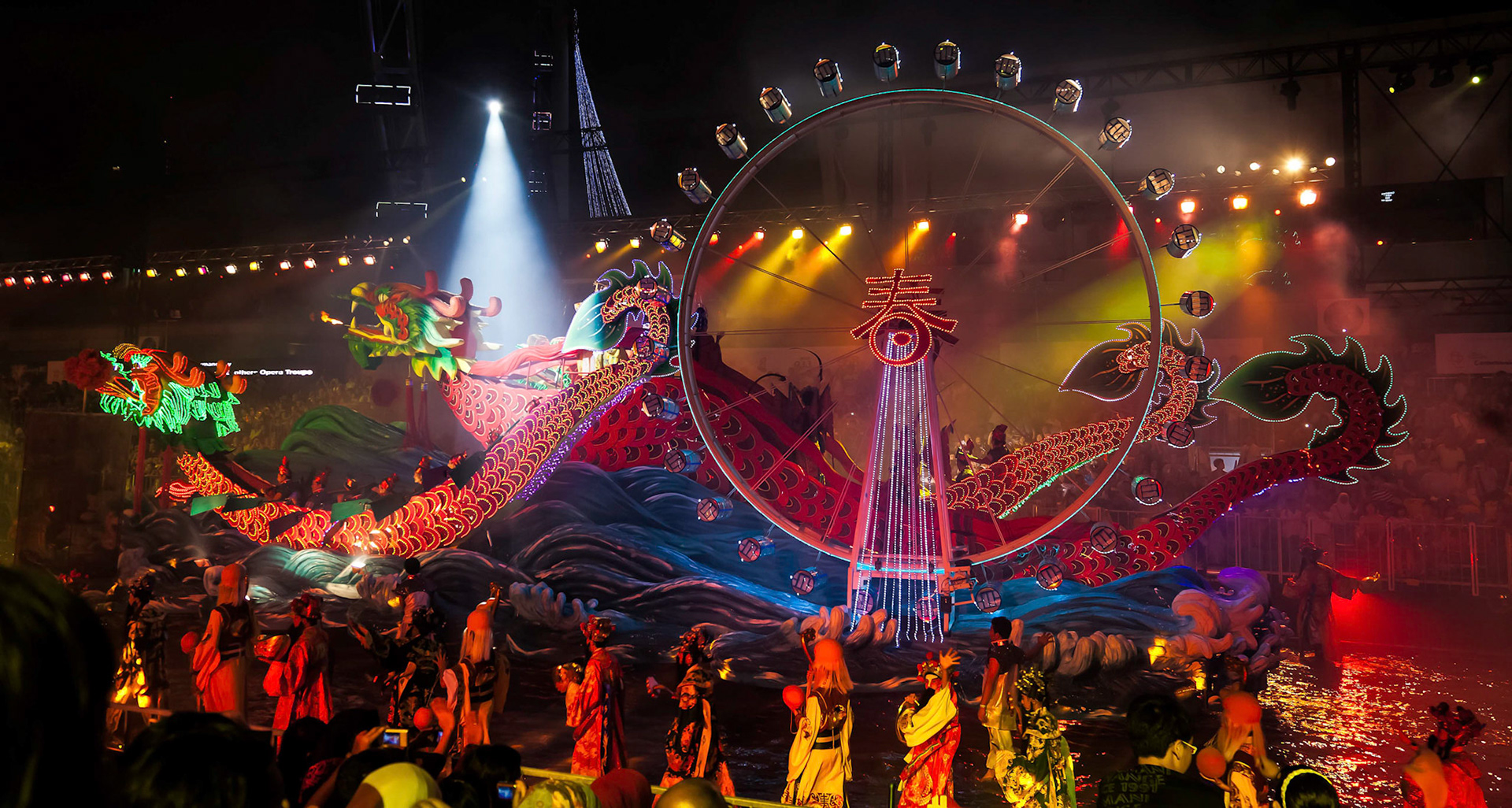 Chingay Festival 2012 in Singapore