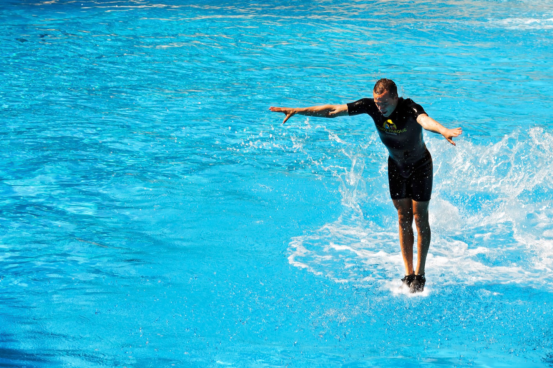 Man Walking on Water