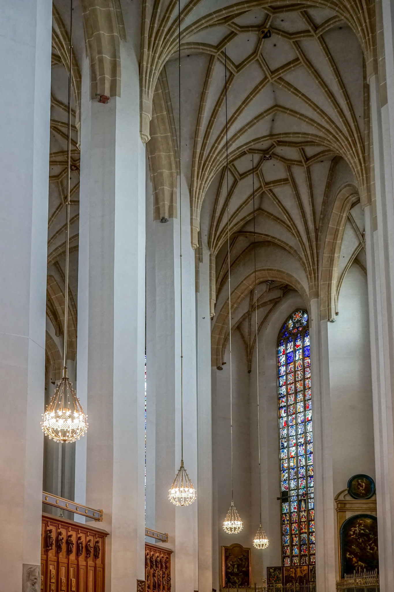 Interior of the Frauenkirche in Munich