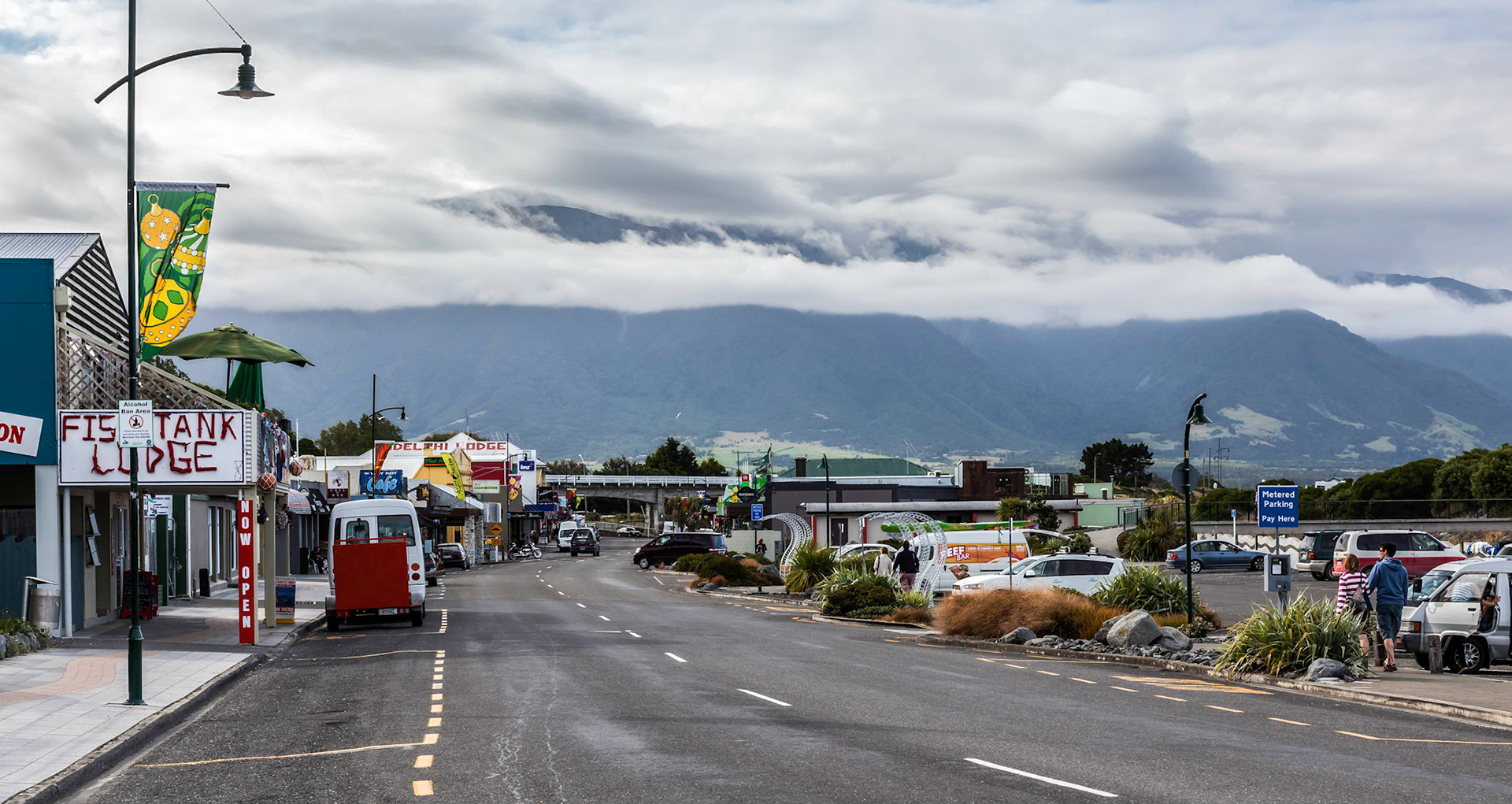 Main Street in Kaikoura