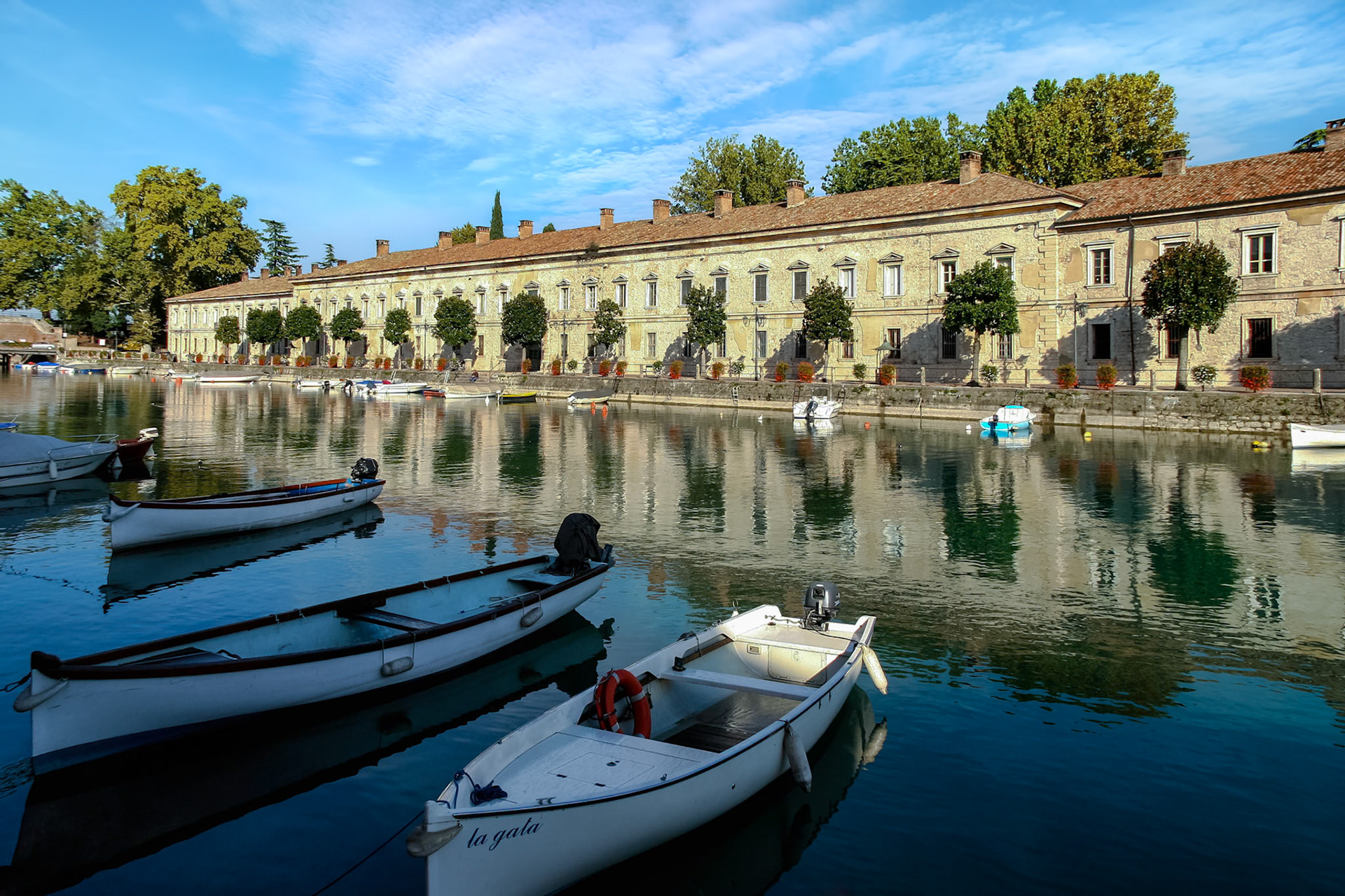 Row of Houses in Desenzano del Garda