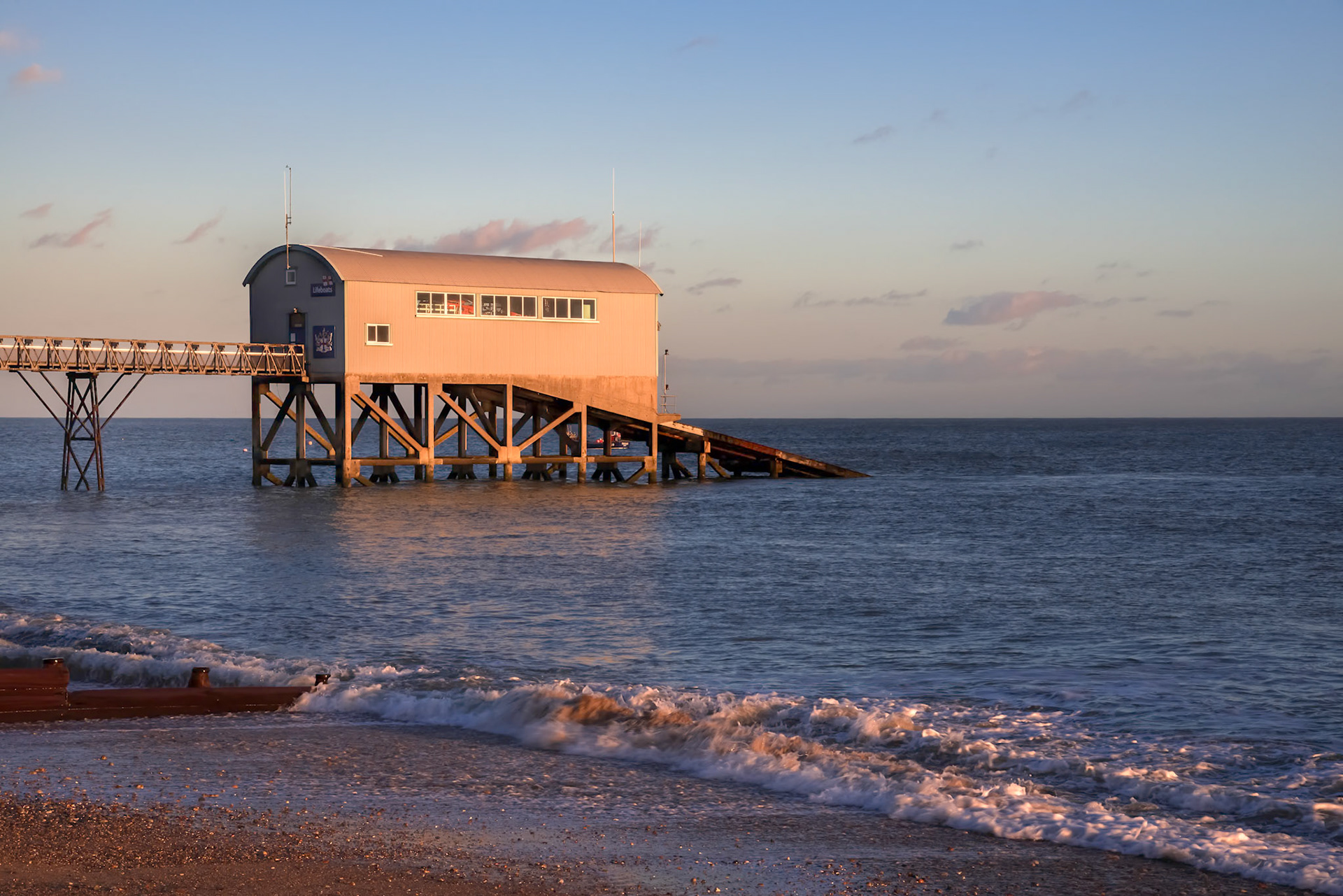 Sunset at Selsey Bill