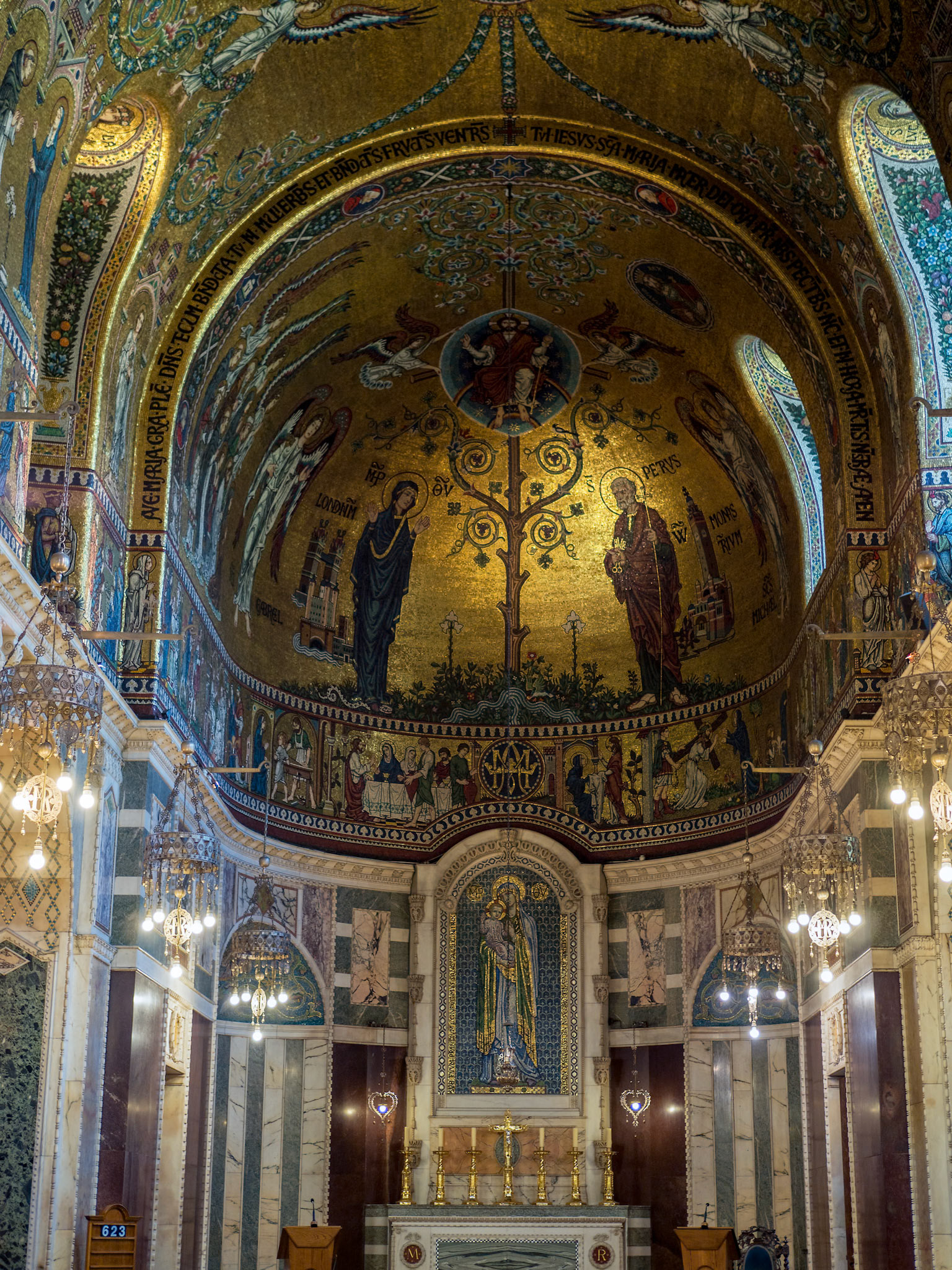 Interior View of Westminster Cathedral