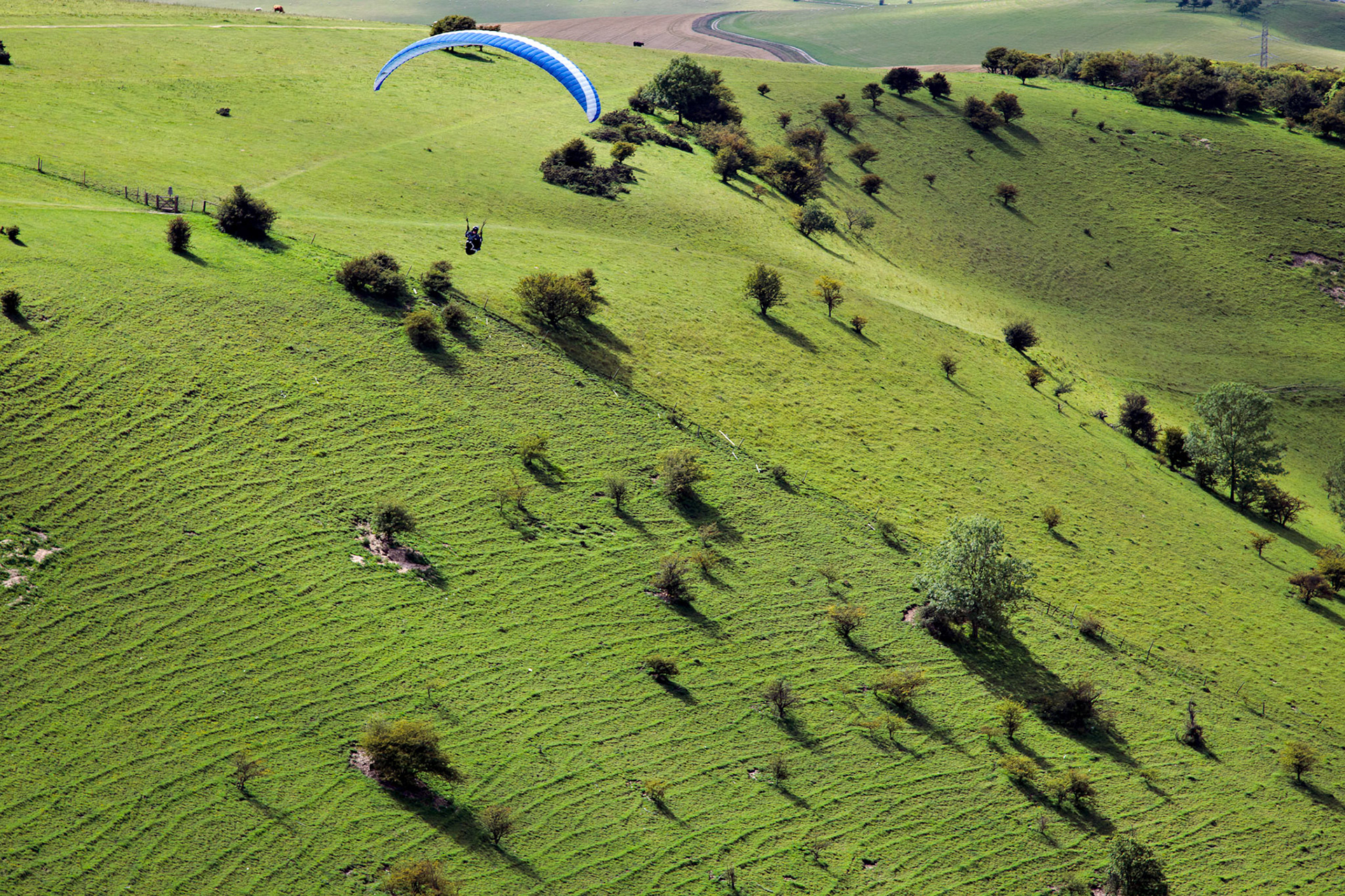 Paragliding at Devil's Dyke