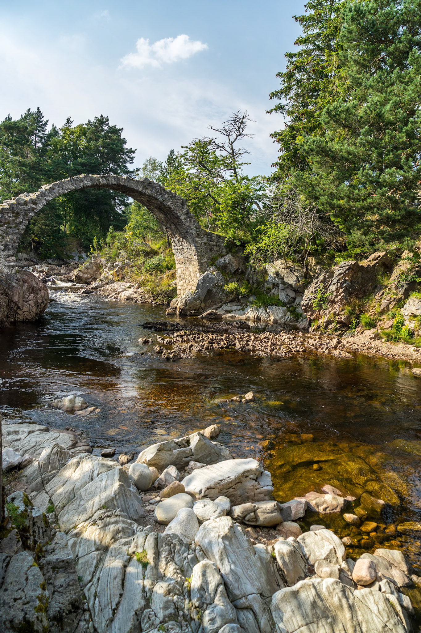 The Packhorse Bridge at Carrbridge