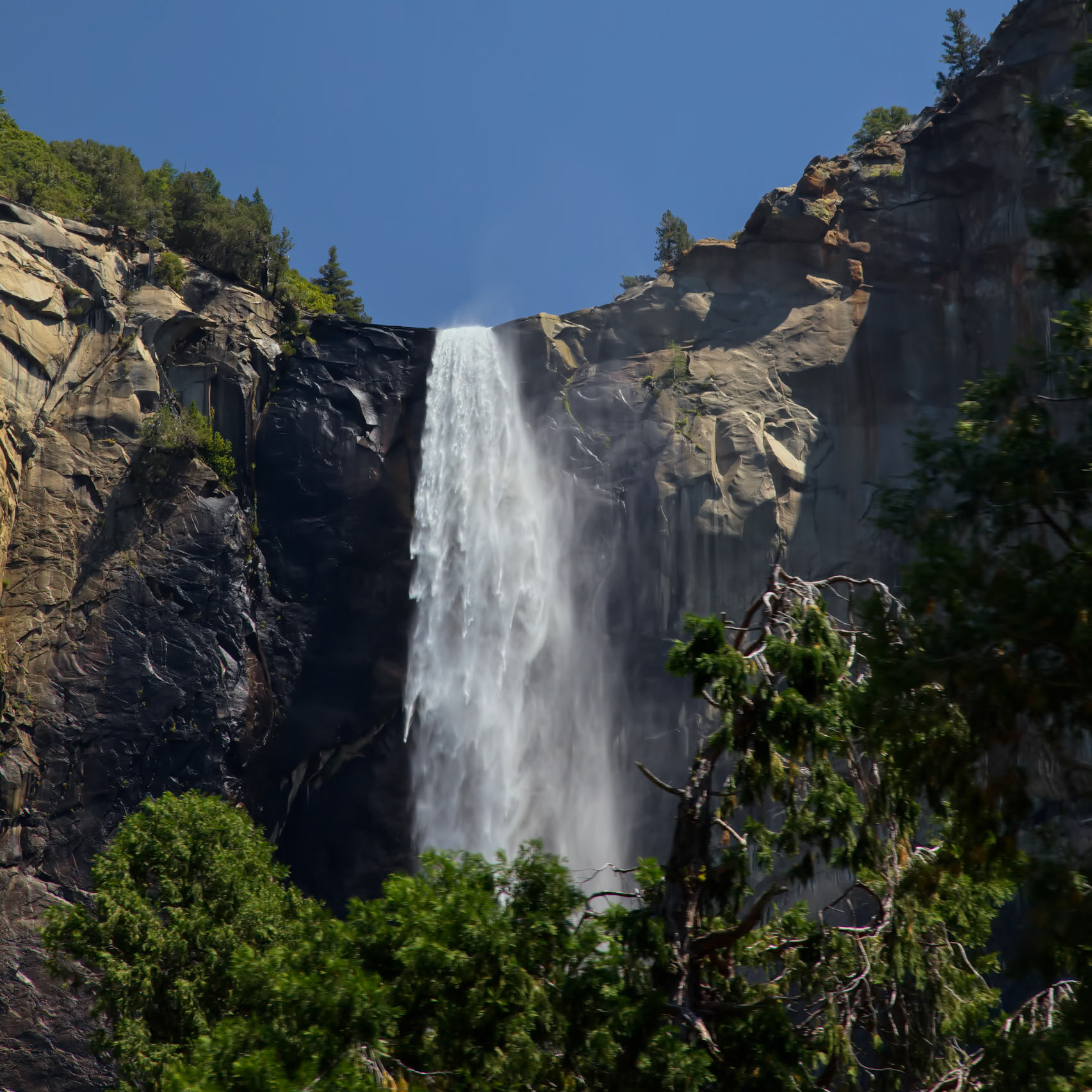 Waterfall in Yosemite National Park