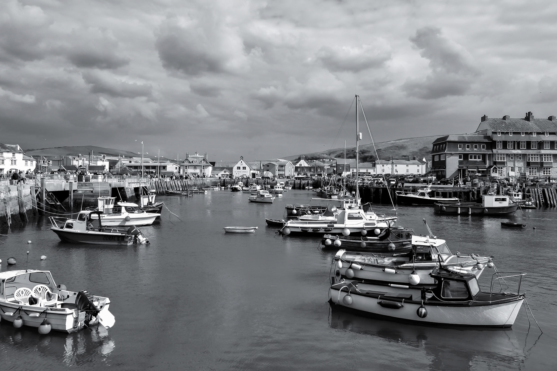 West Bay Harbour in Dorset
