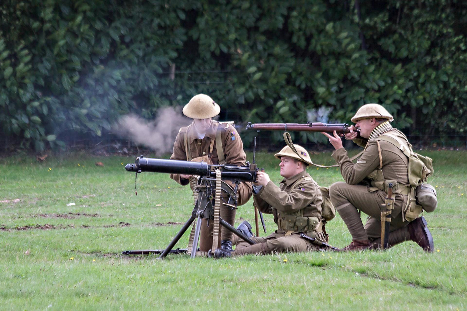 Shooting at the Enemy