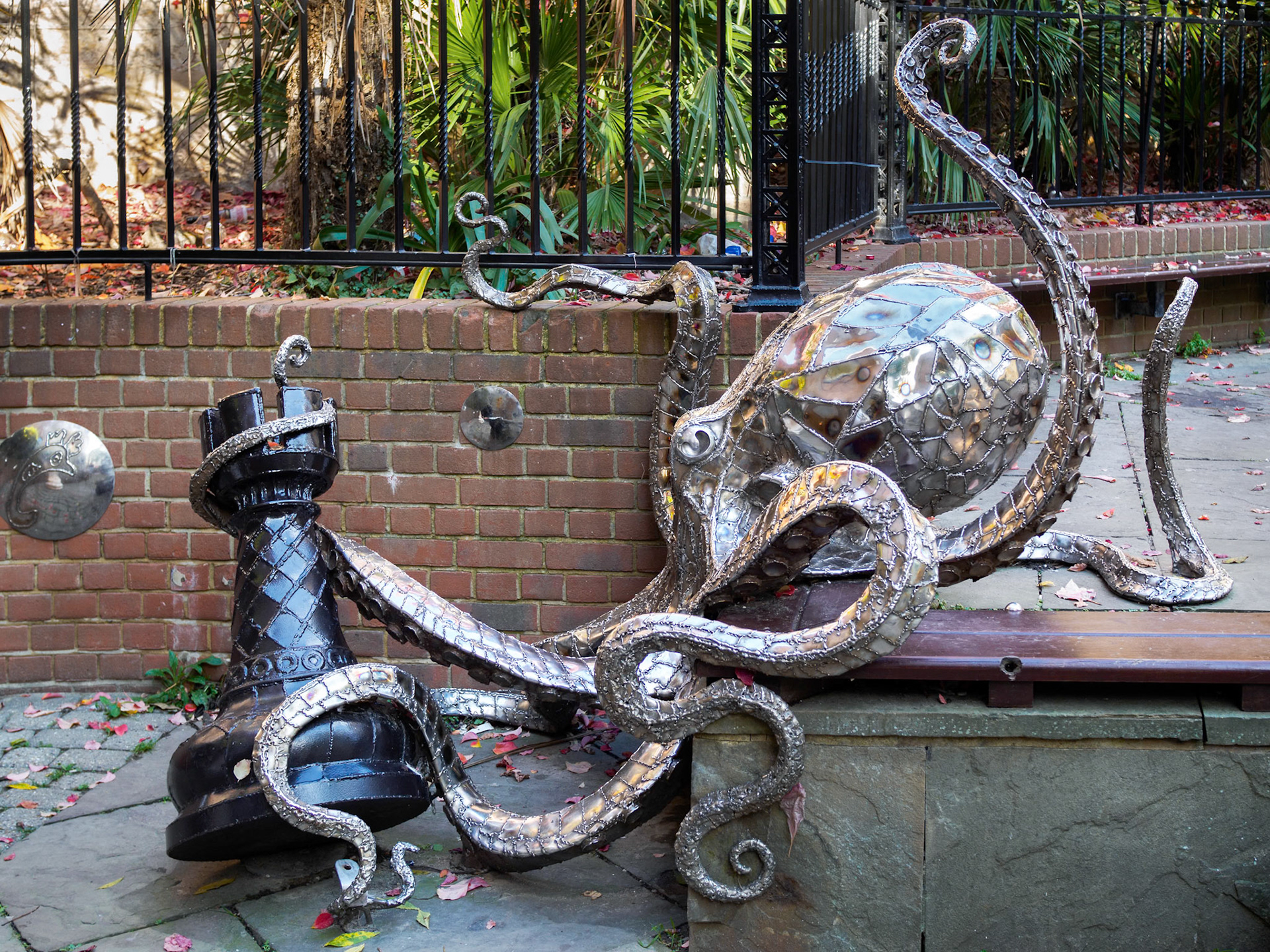 Leigh Dyer's Octopus Attacking a Rook  in Hastings