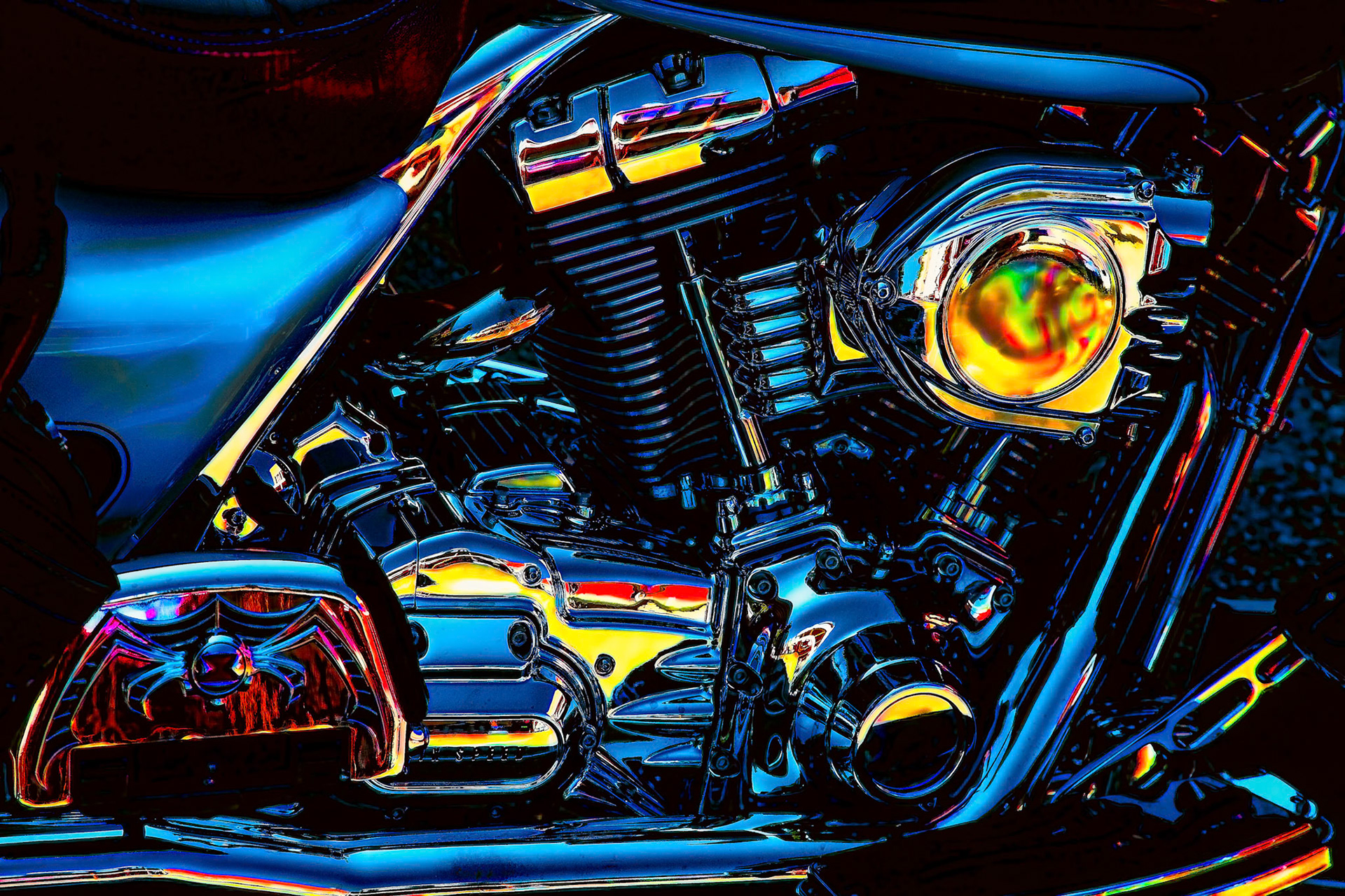 Harley Davidson Engine
