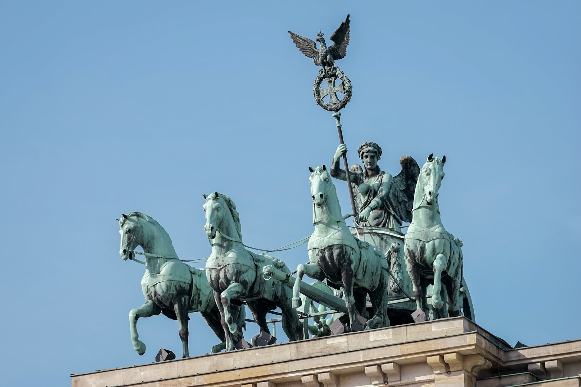 The Brandenburg Gate Monument in Berlin