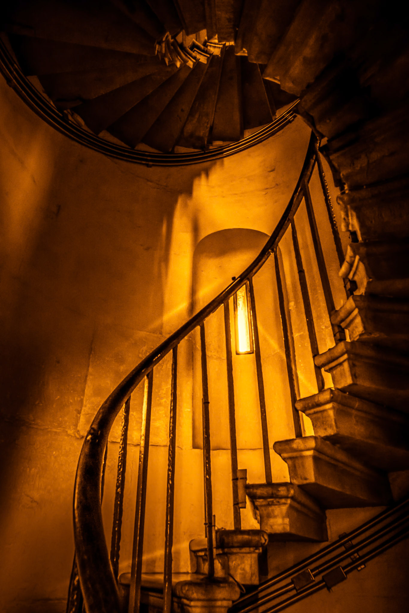 Spiral Staircase in Monument Tower