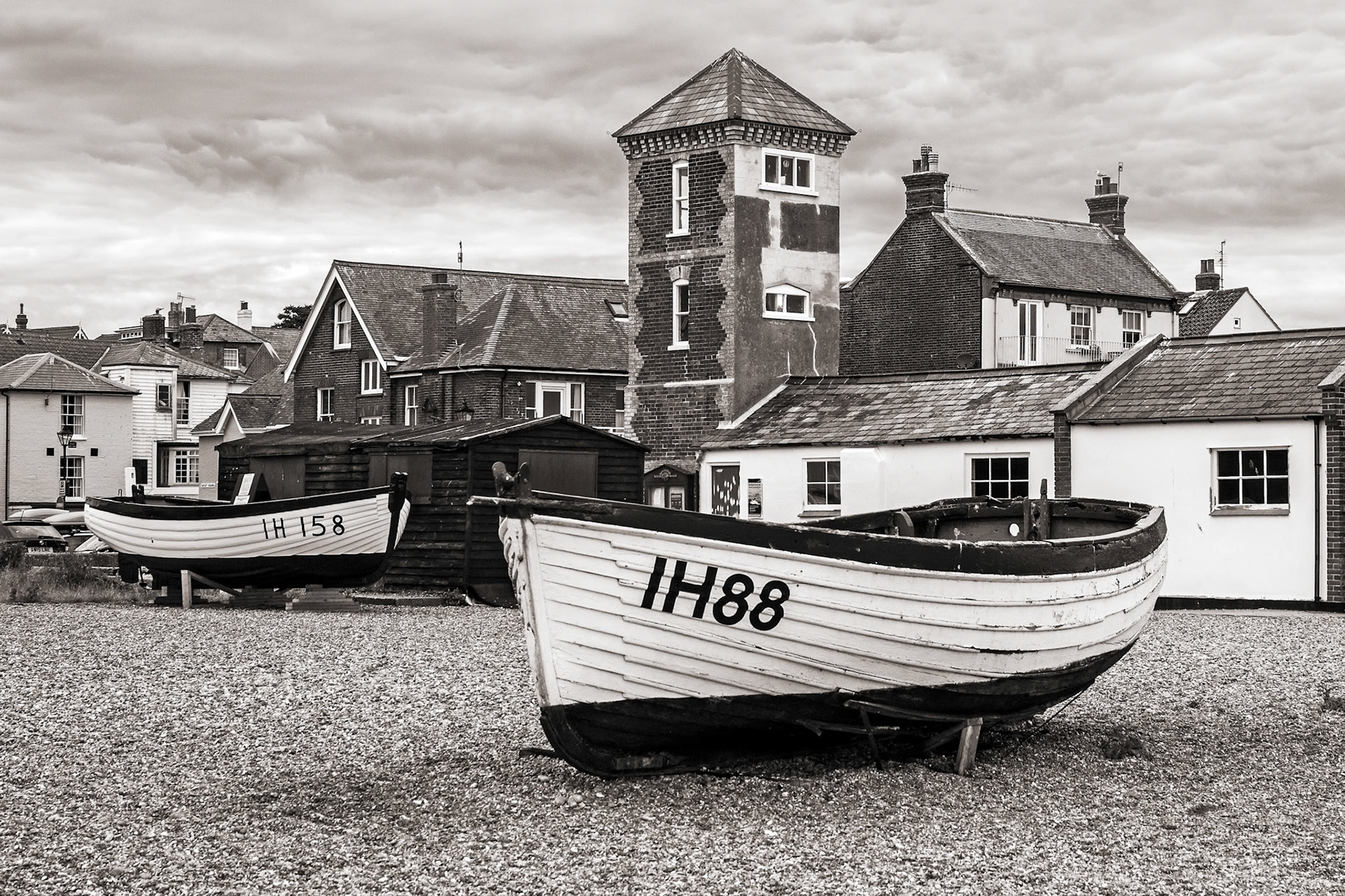 Traditional Fishing Boat on the Beach at Aldeburgh